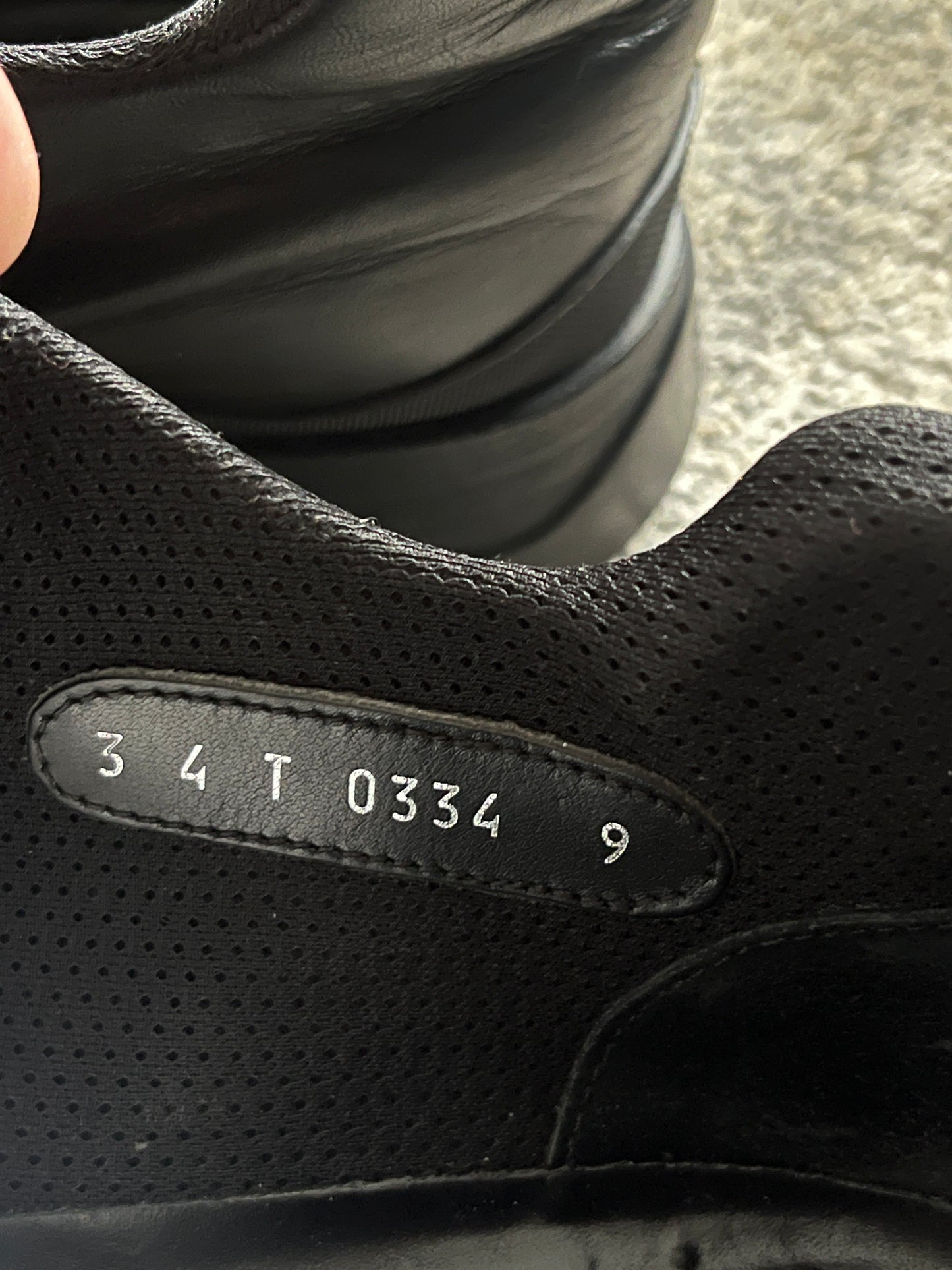 Prada 2000's leather combats low shoes
