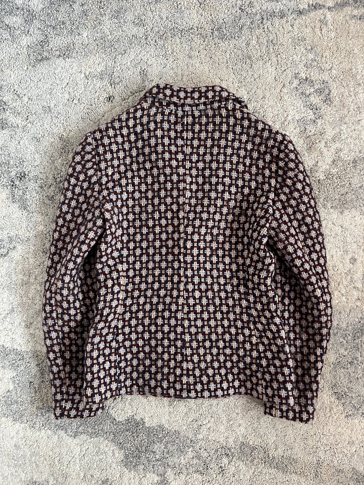 Miu Miu FW2000 wool jacquard blazer