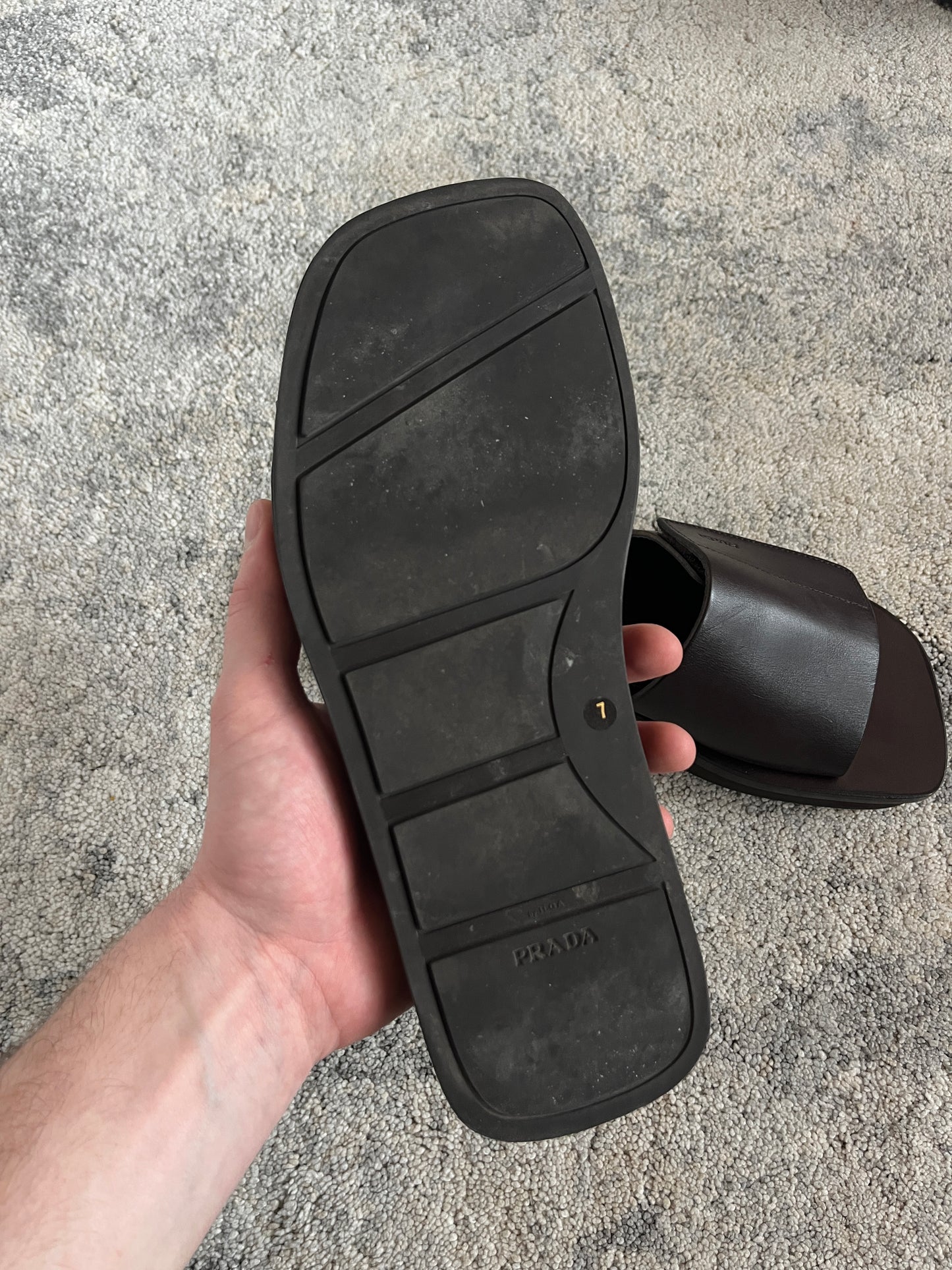 Prada SS1999 plateform sandals