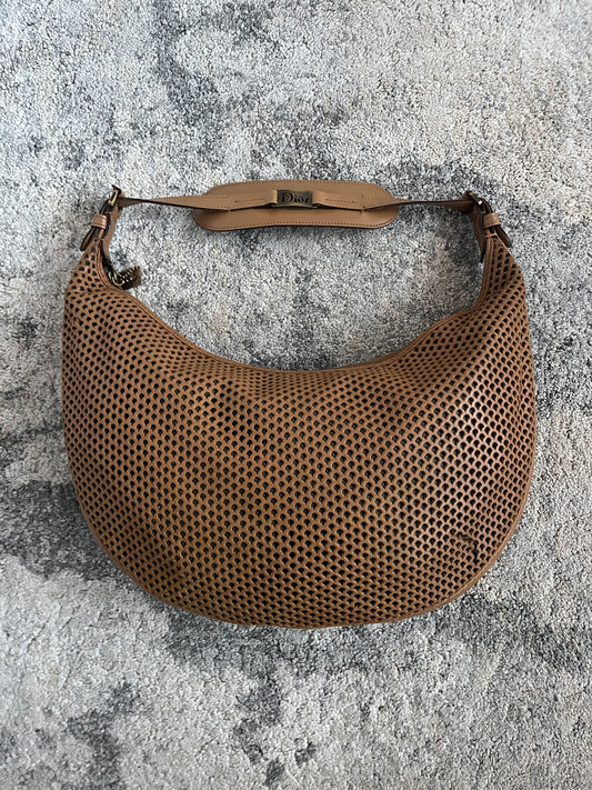 Dior 2000's perfored leather lunar bag