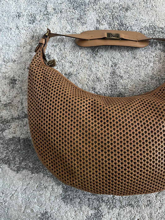 Dior 2000's perfored leather lunar bag