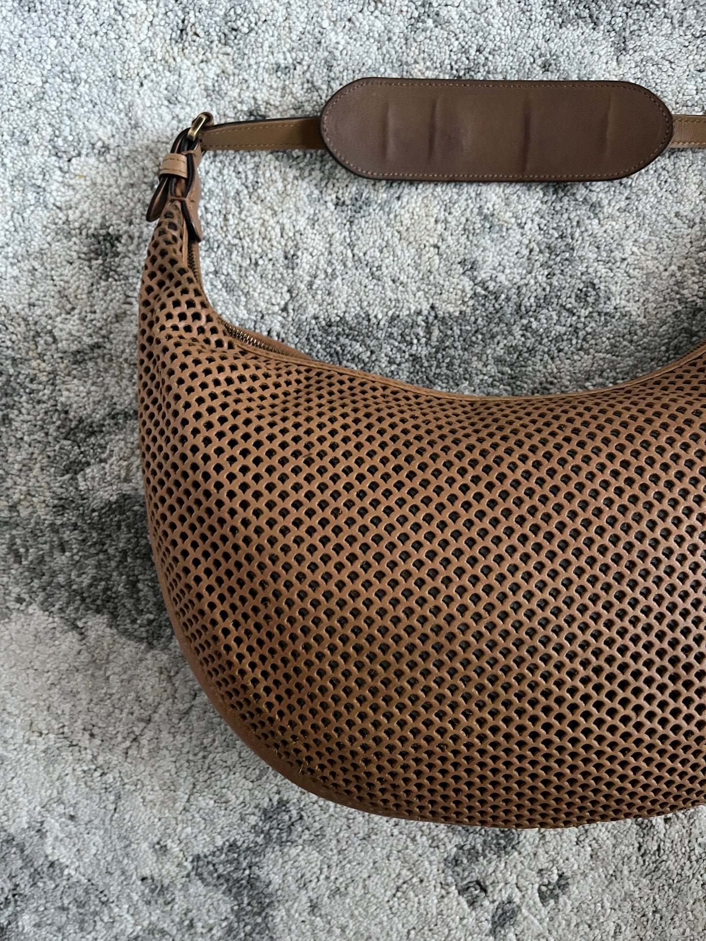 Dior 2000's perfored leather lunar bag