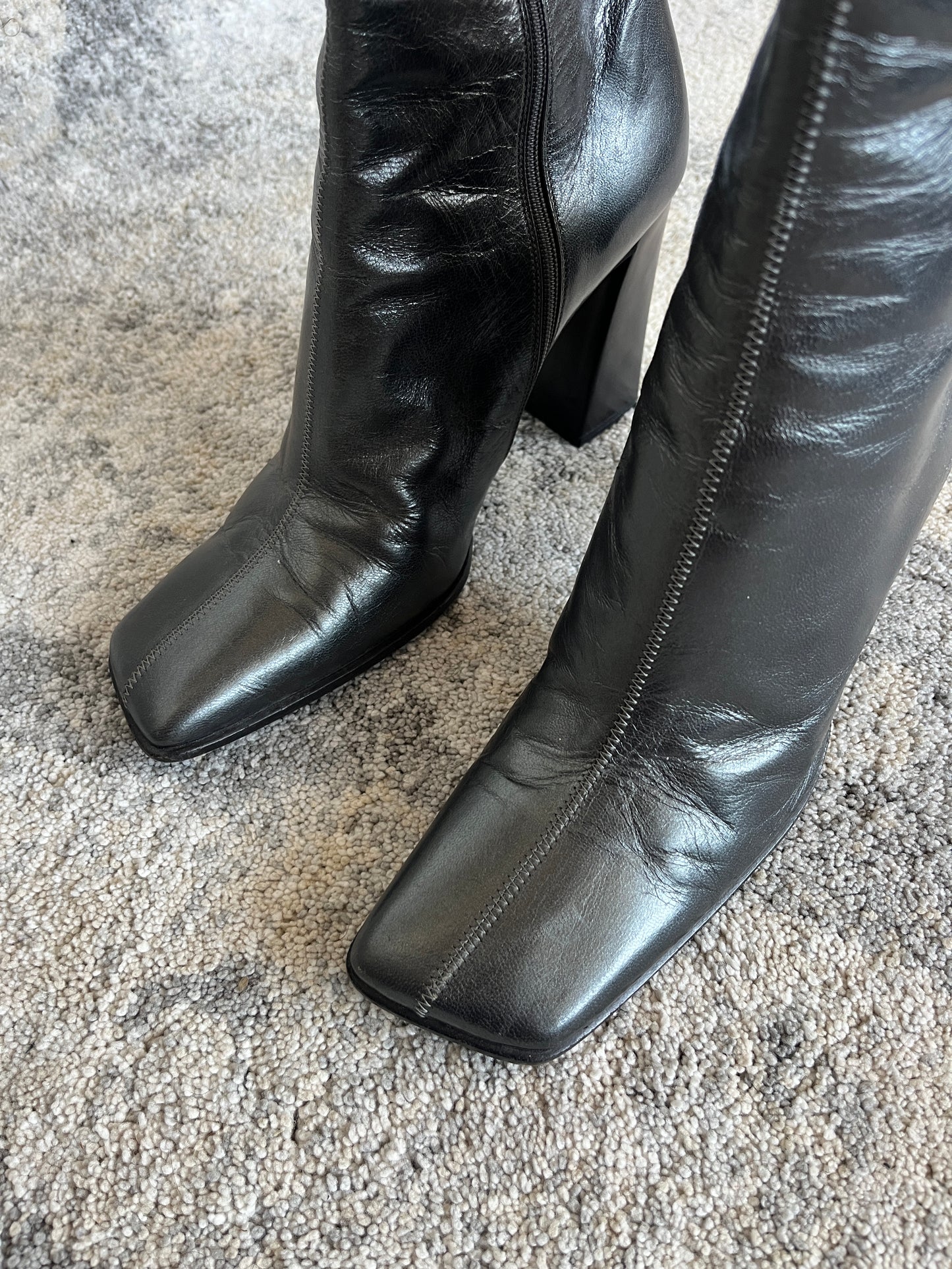 Miu Miu SS1998 leather boots