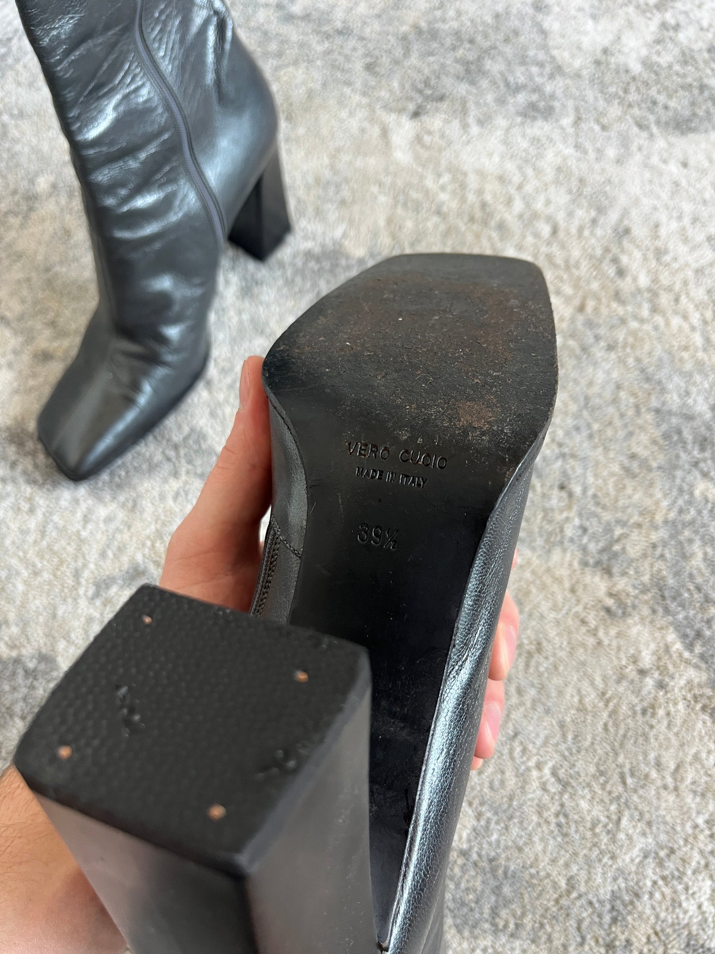 Miu Miu SS1998 leather boots