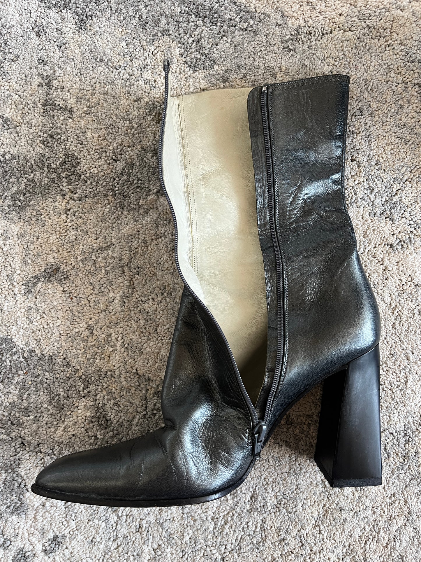 Miu Miu SS1998 leather boots