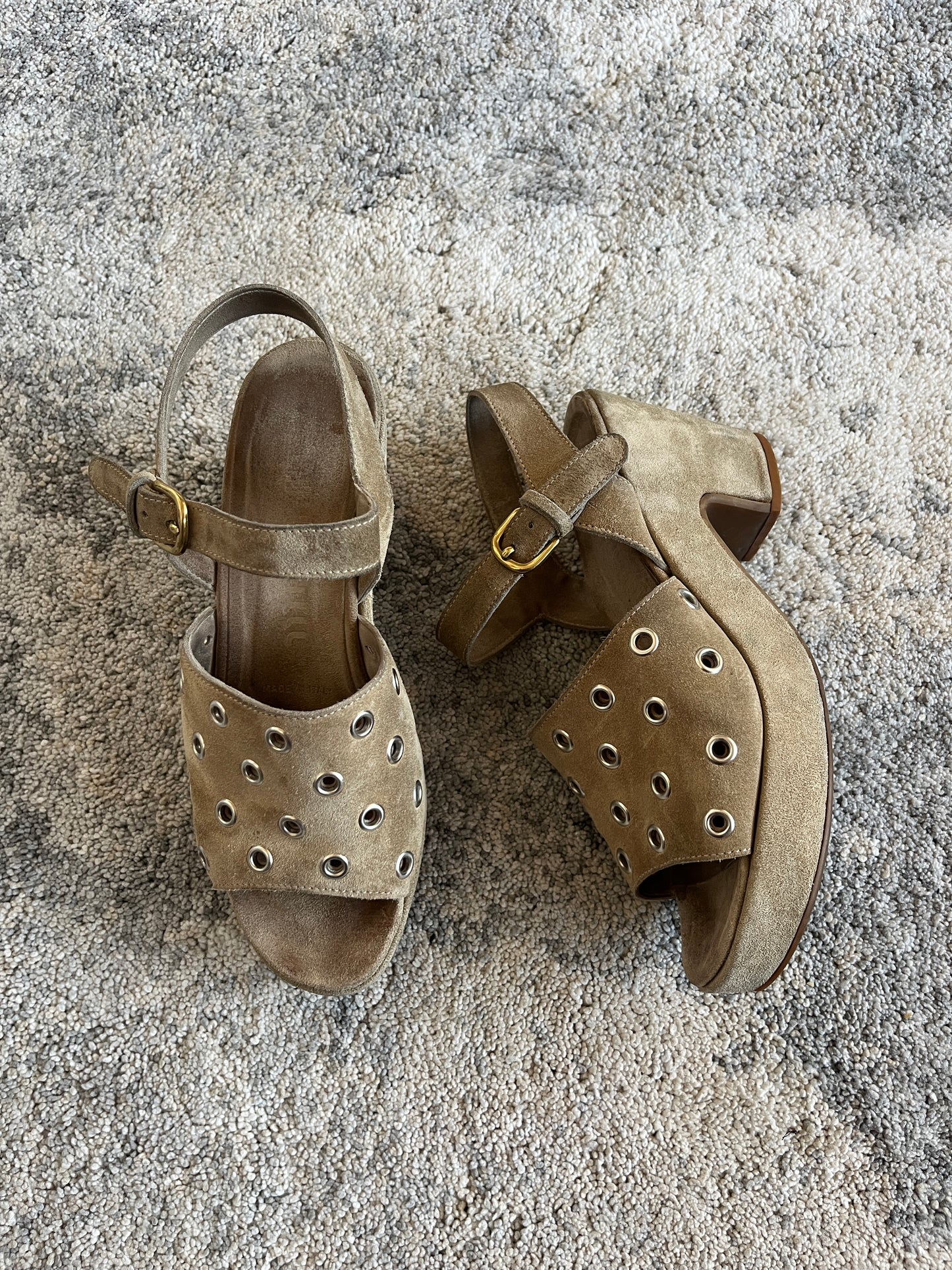 Miu Miu SS1993 plateform sandals