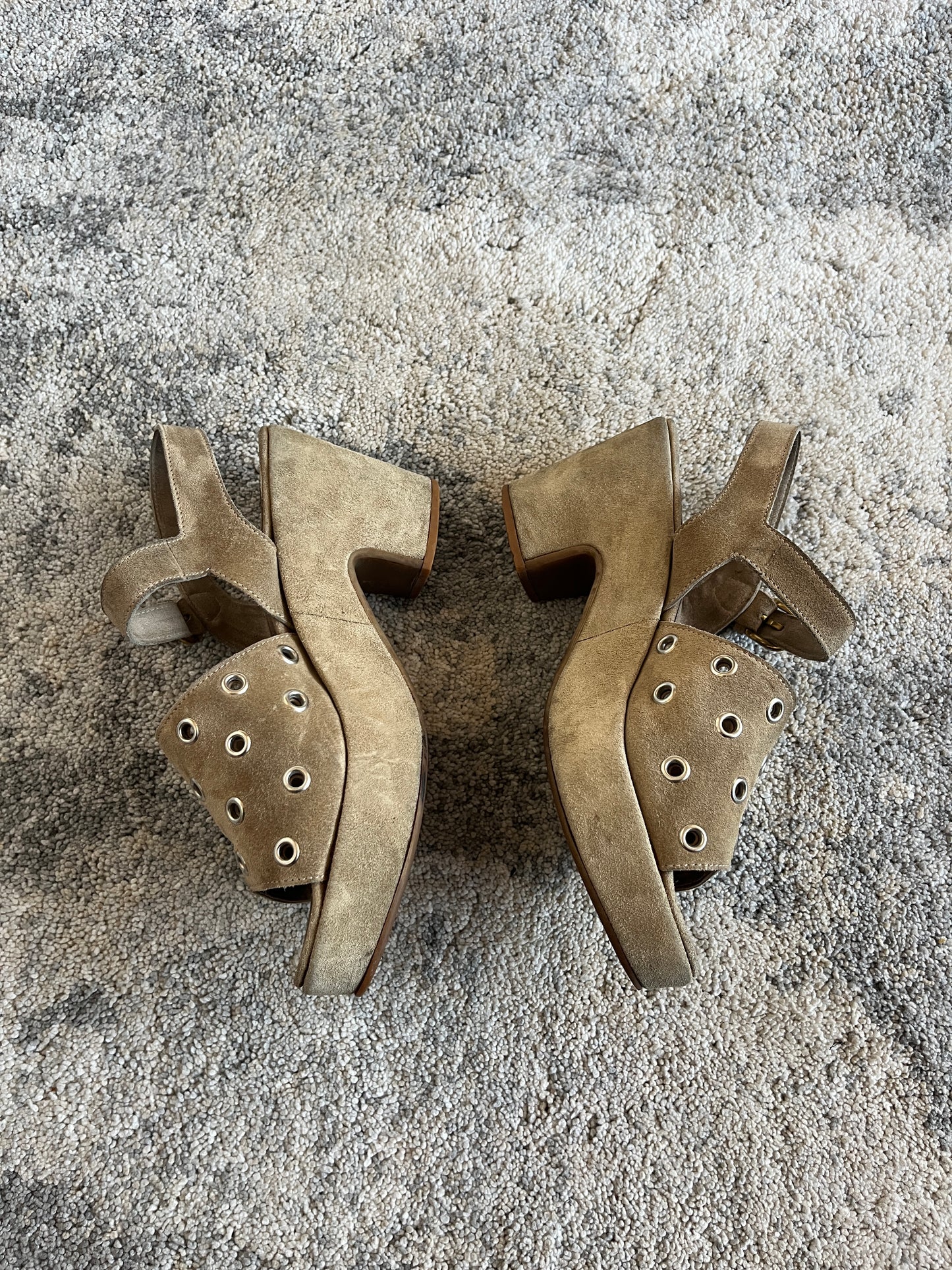 Miu Miu SS1993 plateform sandals