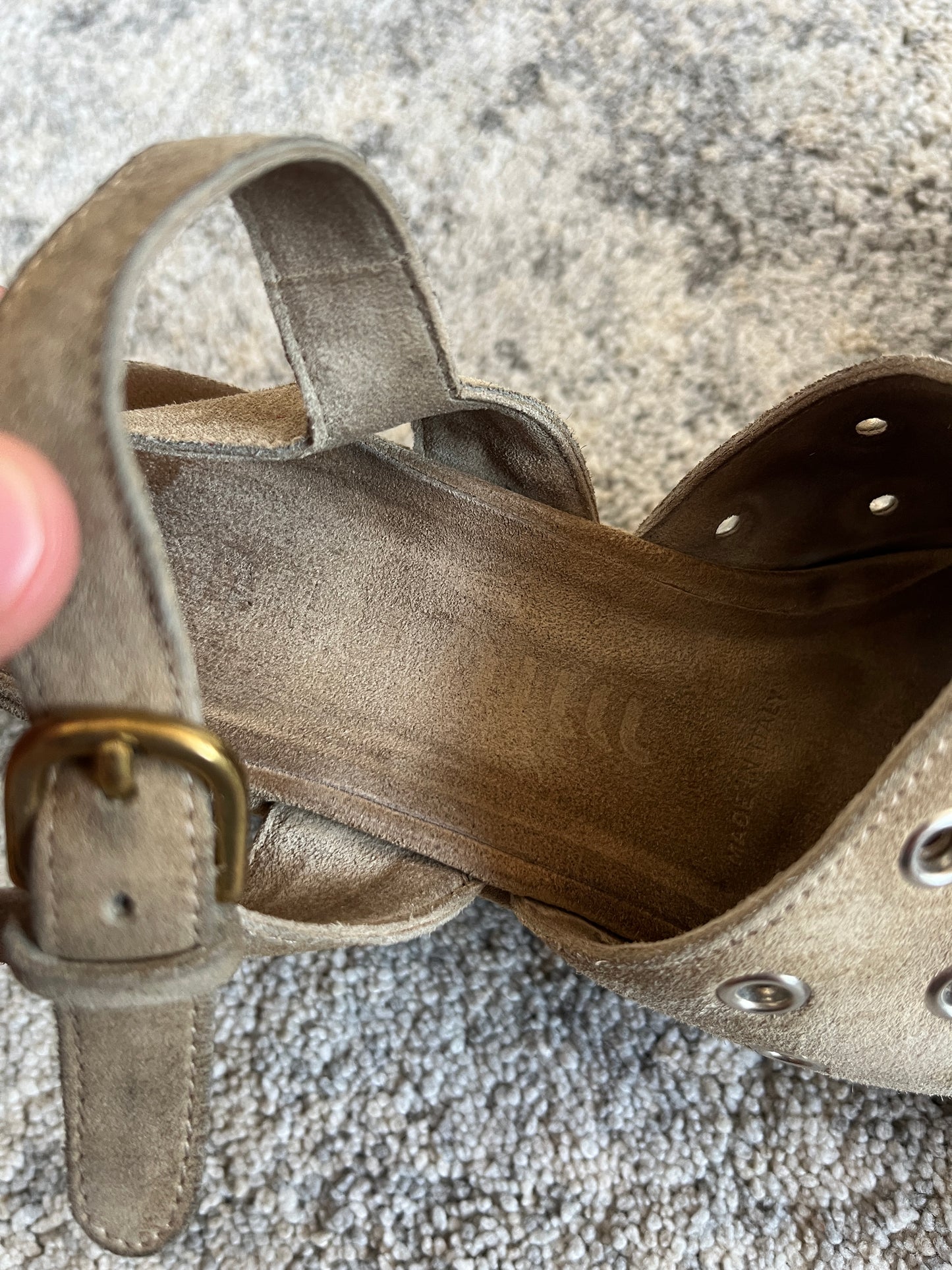 Miu Miu SS1993 plateform sandals