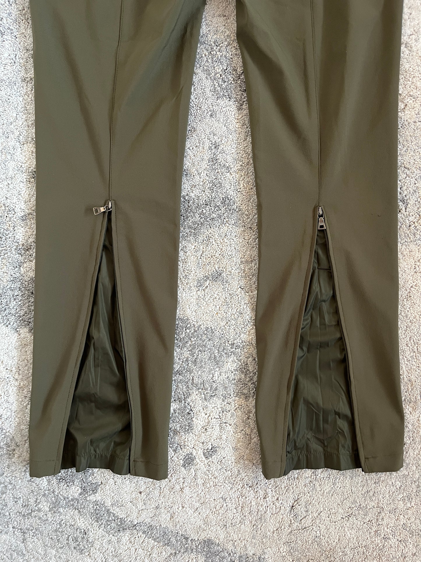 Prada SS1999 linea rossa zip nylon pant