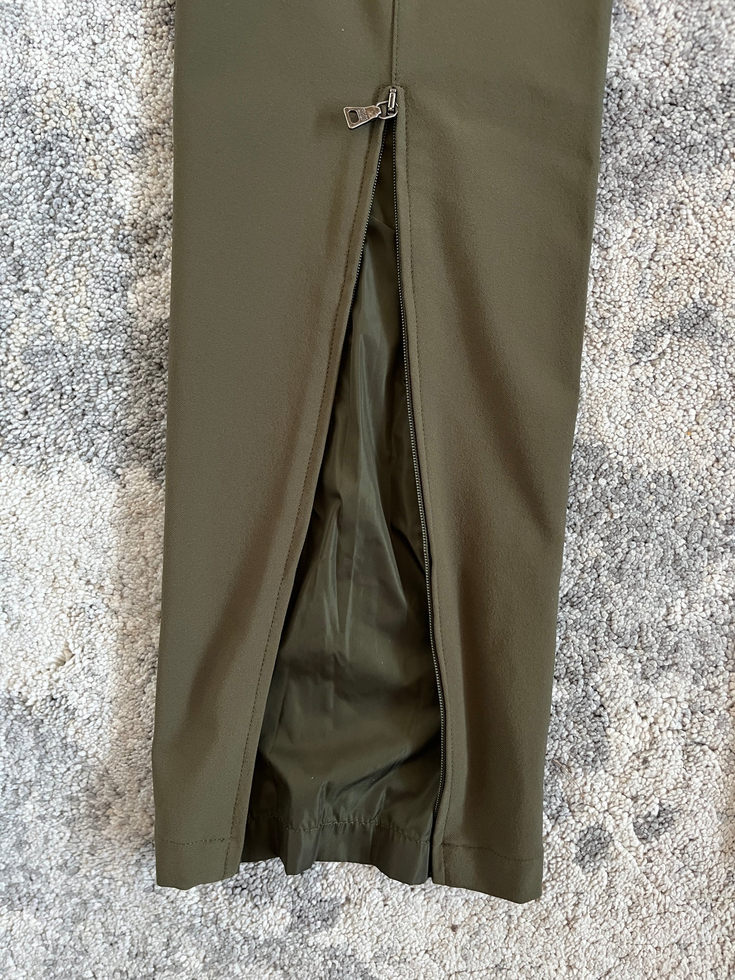 Prada SS1999 linea rossa zip nylon pant