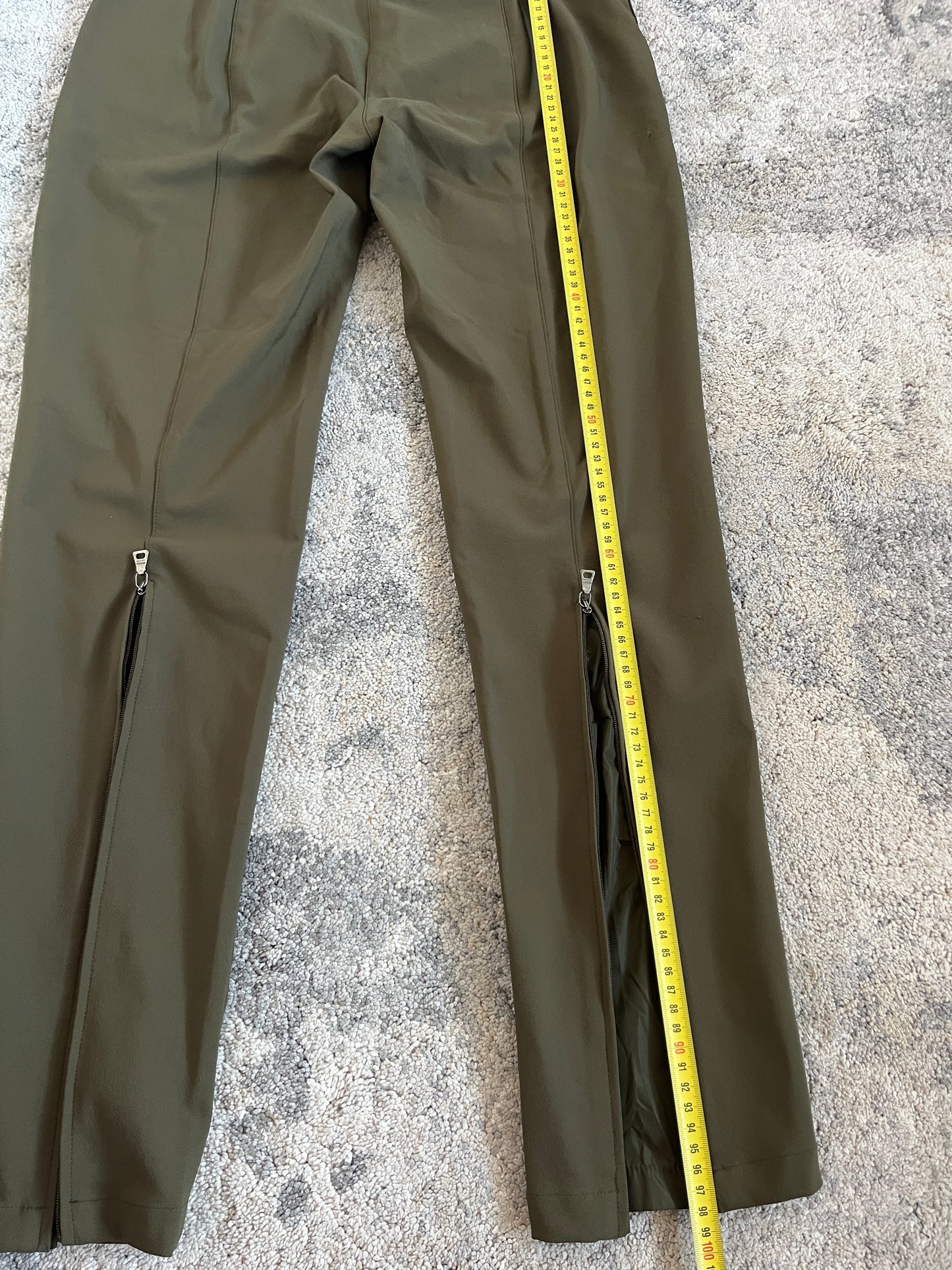 Prada SS1999 linea rossa zip nylon pant