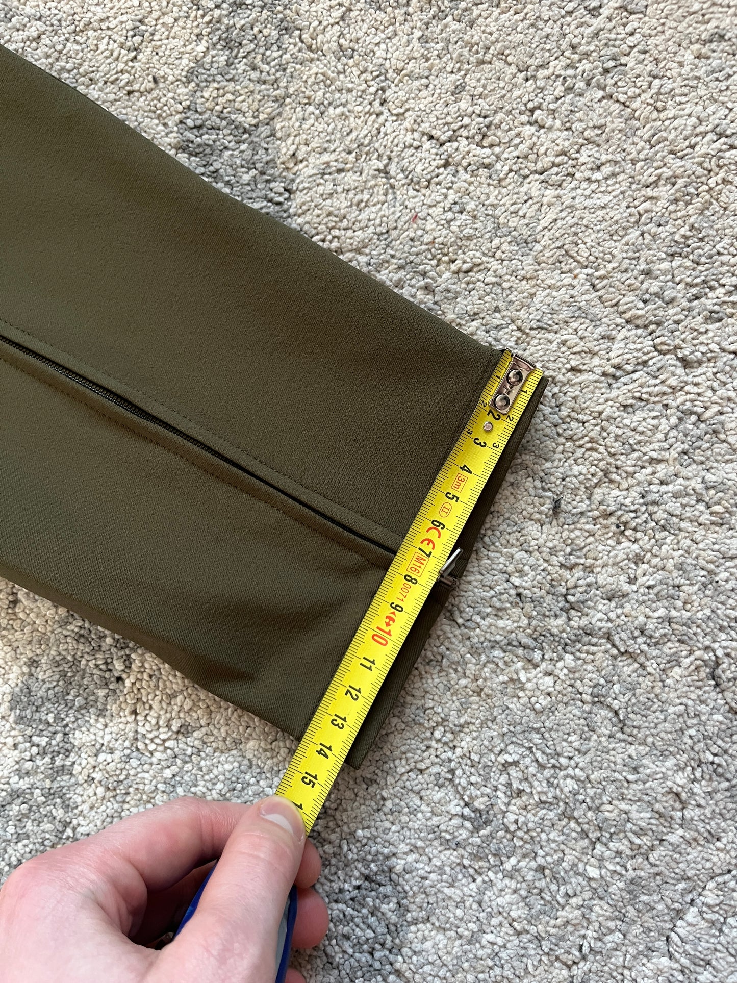 Prada SS1999 linea rossa zip nylon pant