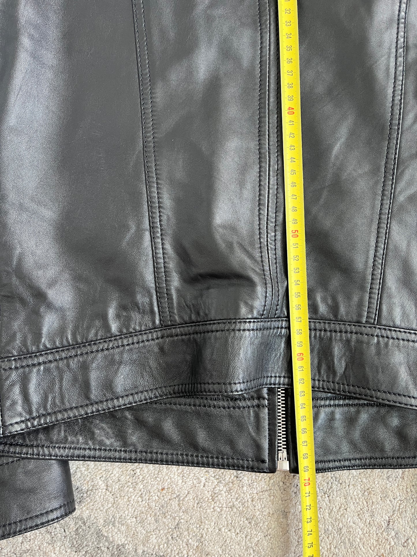 Miu Miu 1999 patent leather jacket
