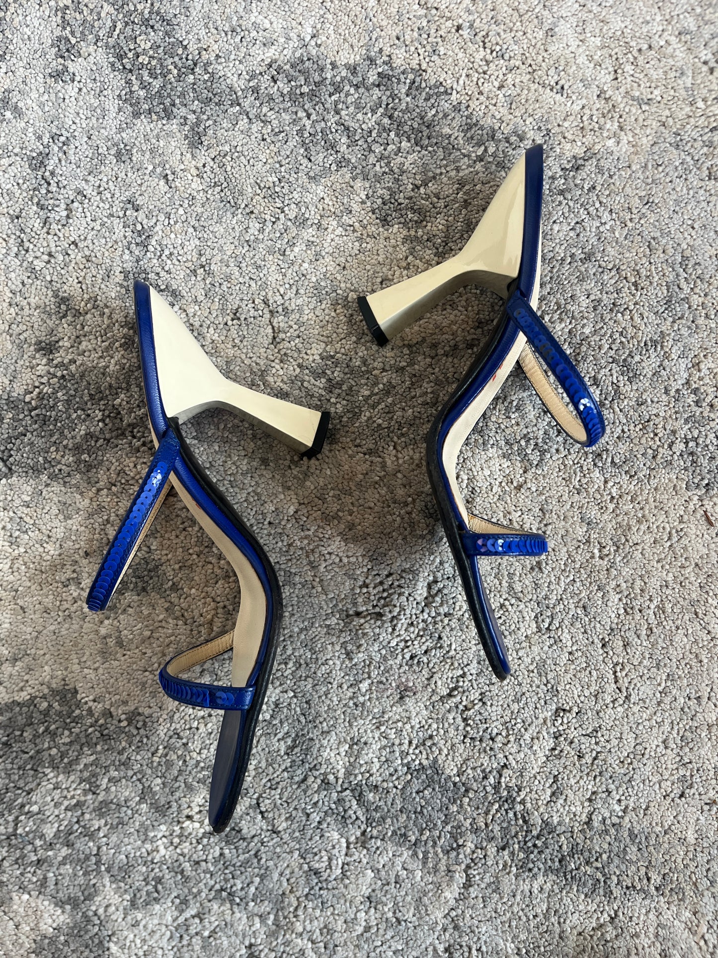 Miu Miu SS2000 sequins heels