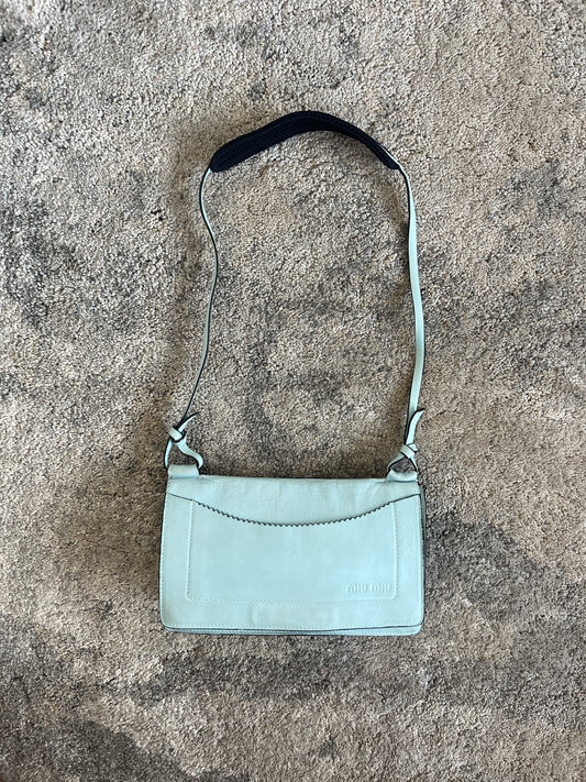 Miu Miu 2000's leather shoulder bag
