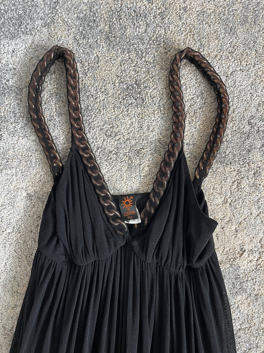 Jean Paul gaultier 1990's mesh chain dress
