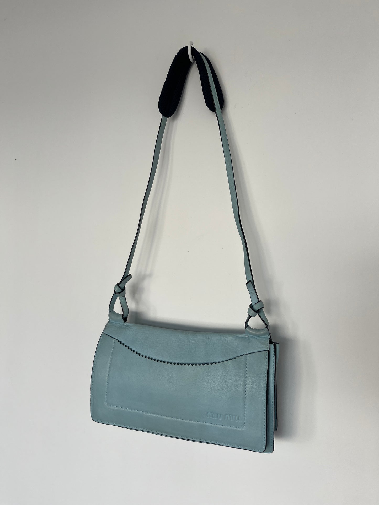 Miu Miu 2000's leather shoulder bag
