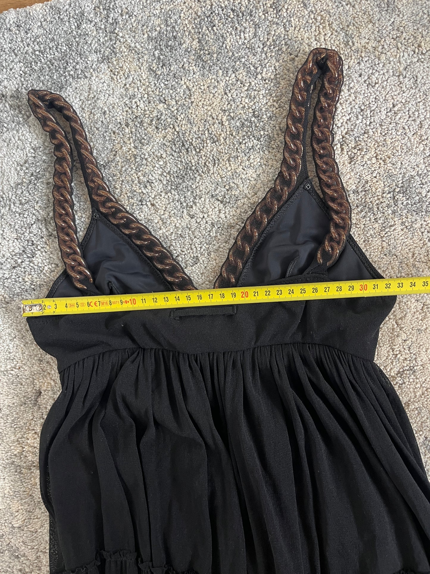 Jean Paul gaultier 1990's mesh chain dress