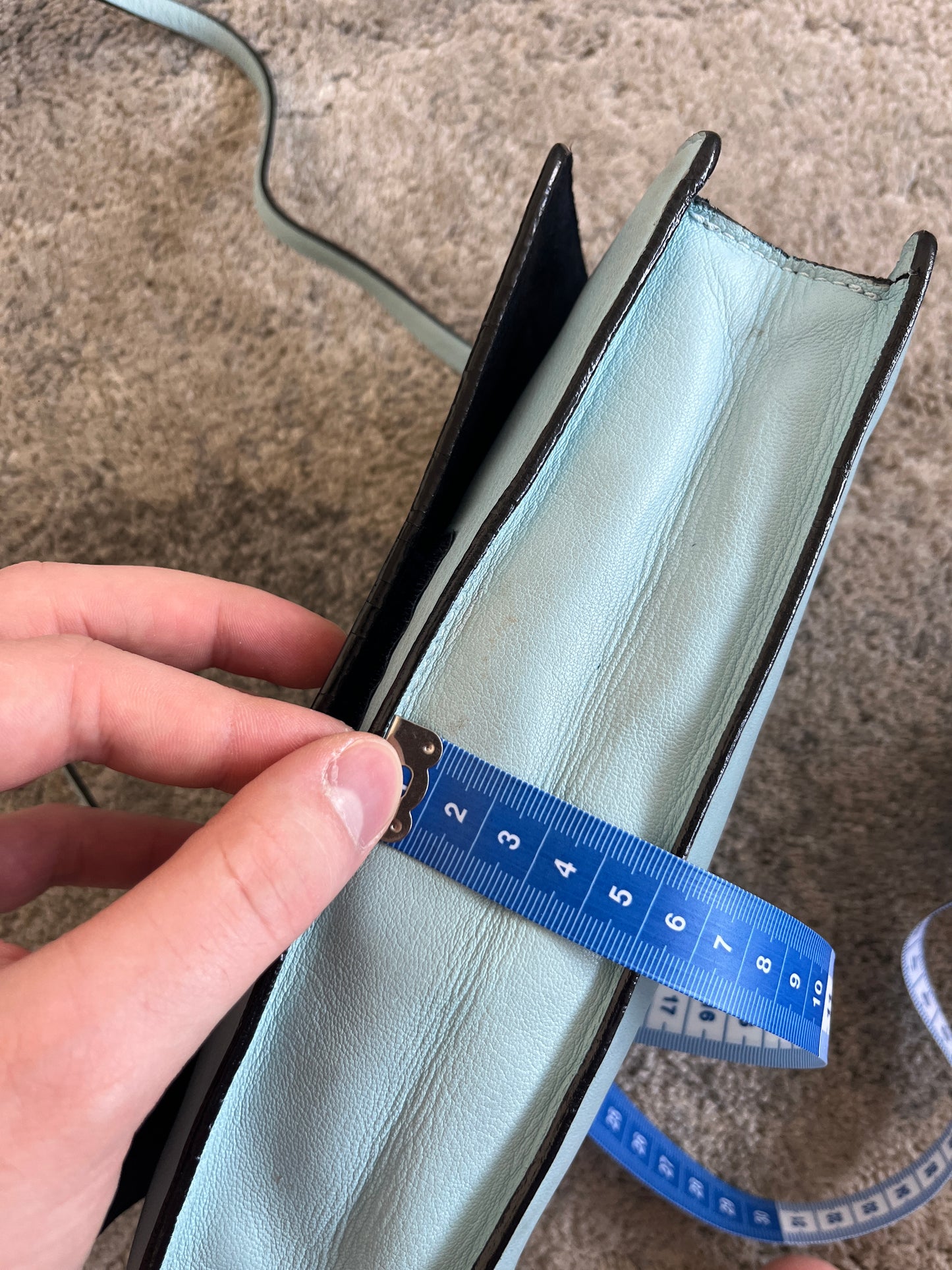 Miu Miu 2000's leather shoulder bag