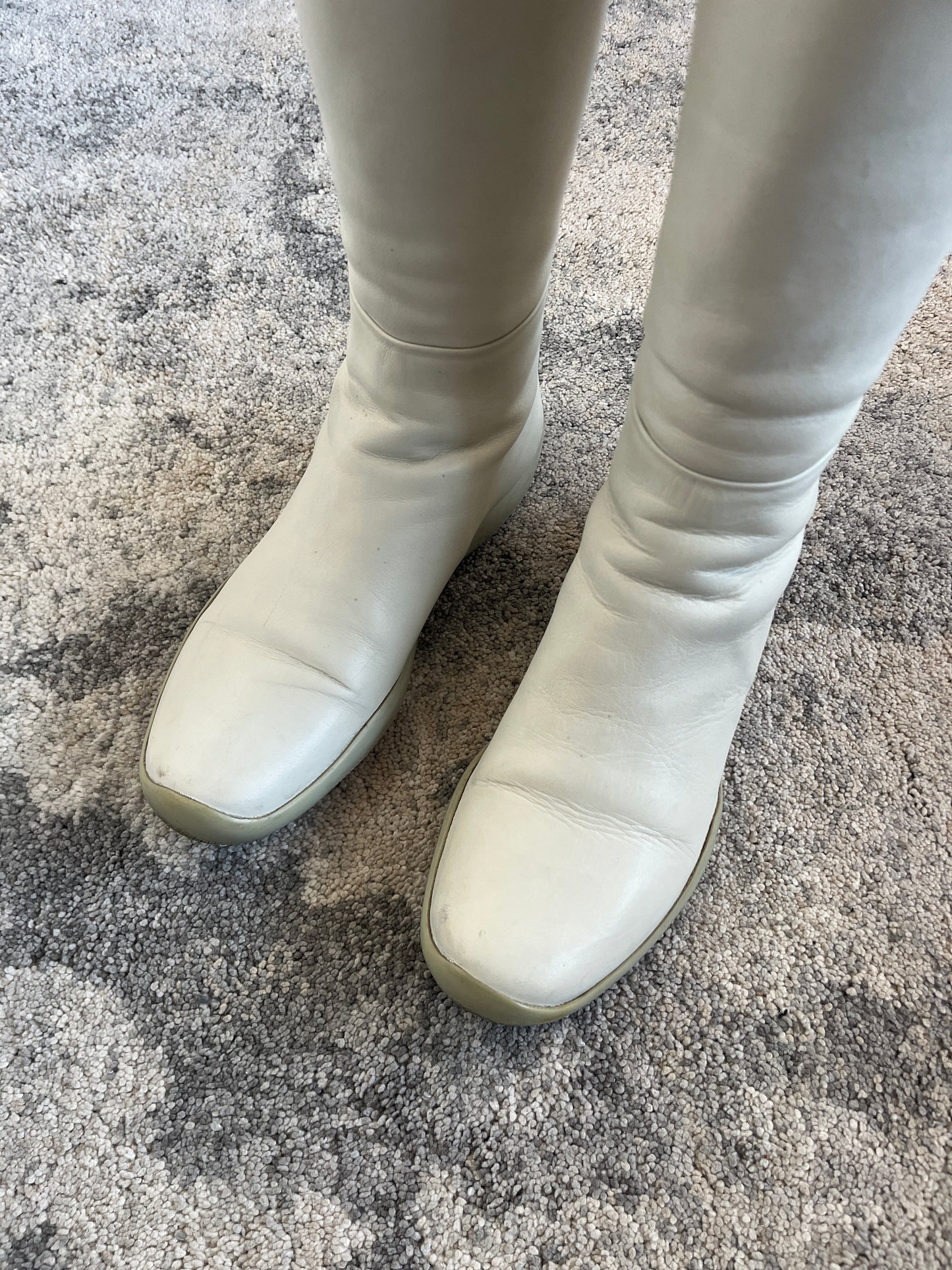 Prada SS1999 runway vibram leather boots