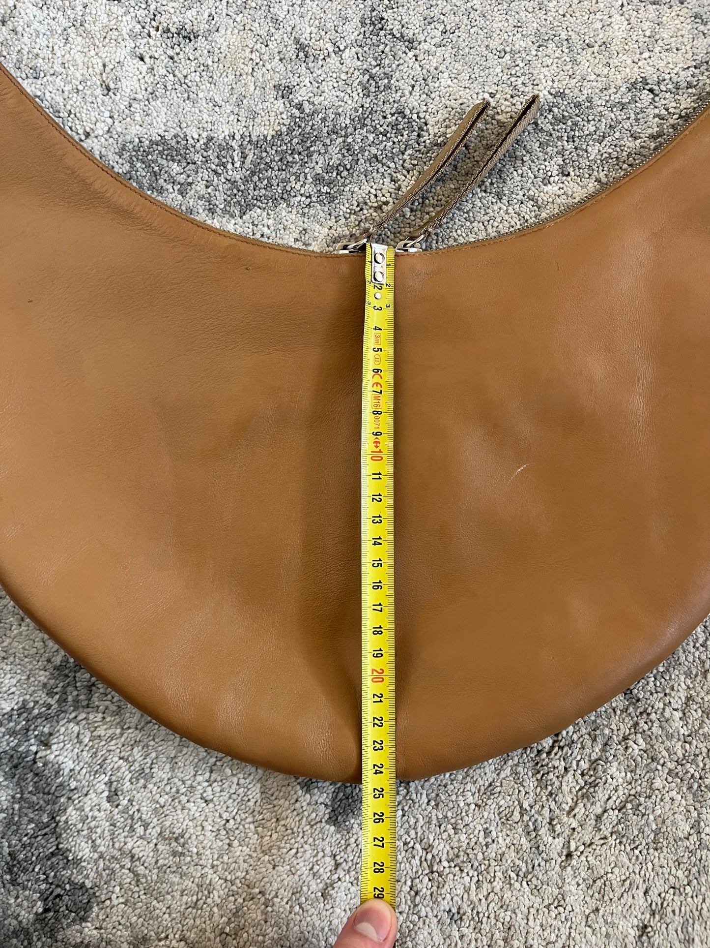 Prada FW2000 leather moon bag
