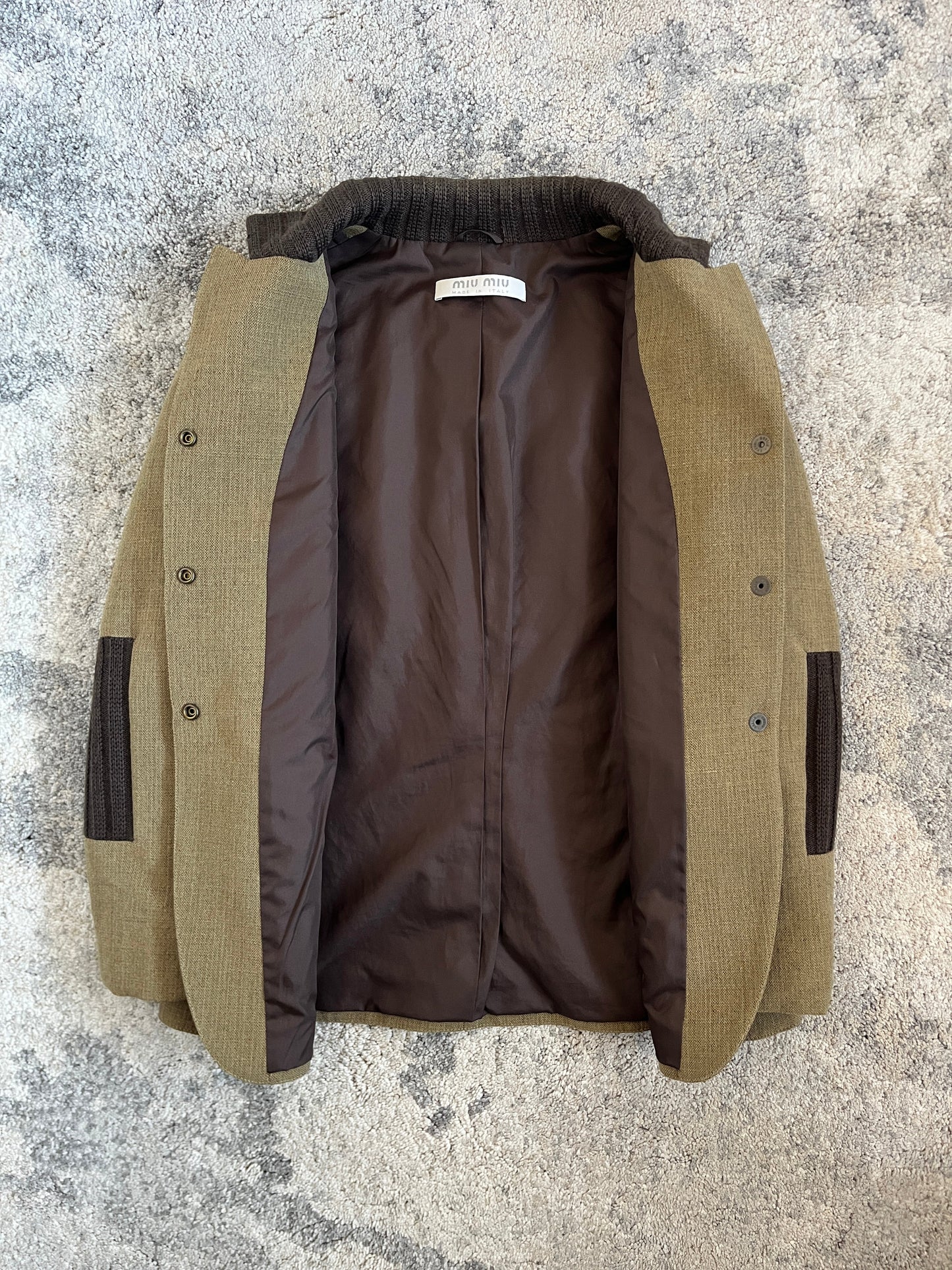 Miu Miu FW1999 wool blazer