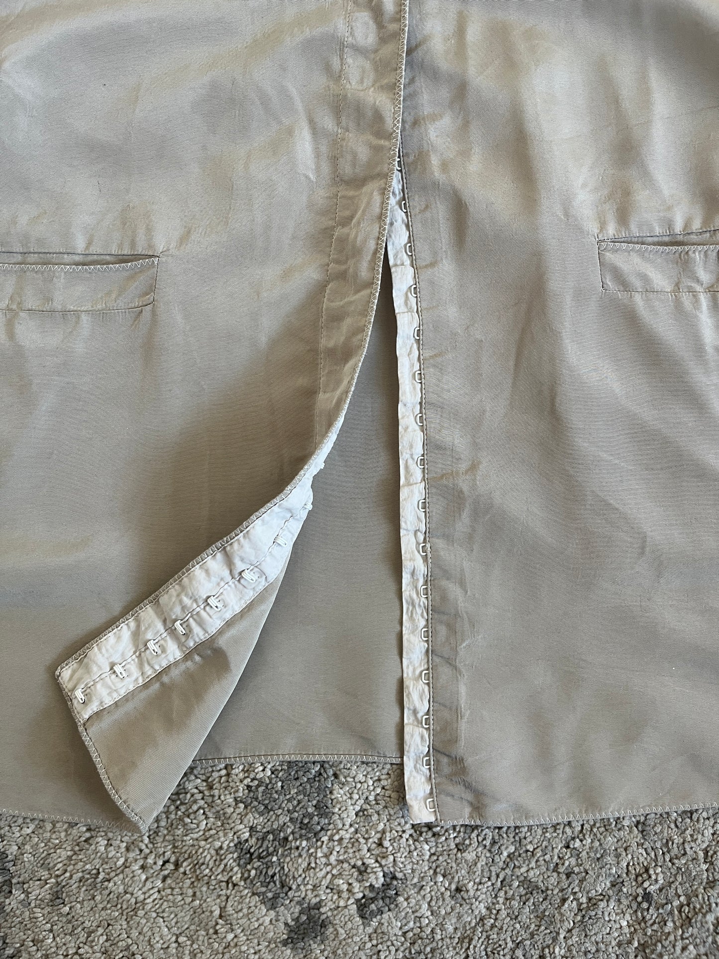 Miu Miu SS1999 silk & acetate shirt