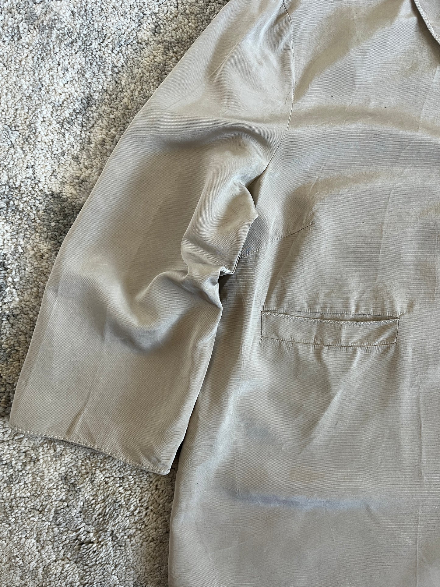Miu Miu SS1999 silk & acetate shirt