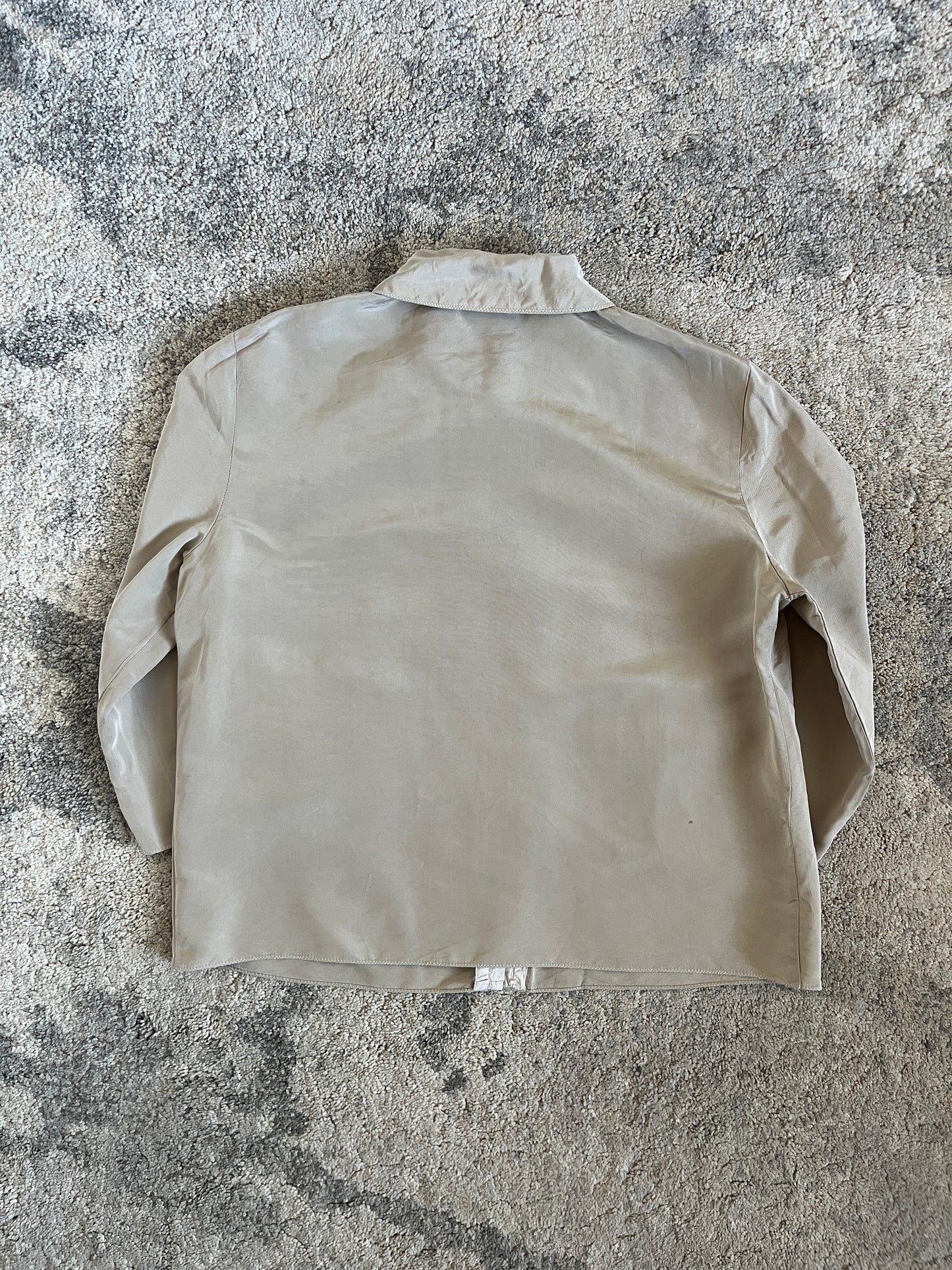 Miu Miu SS1999 silk & acetate shirt