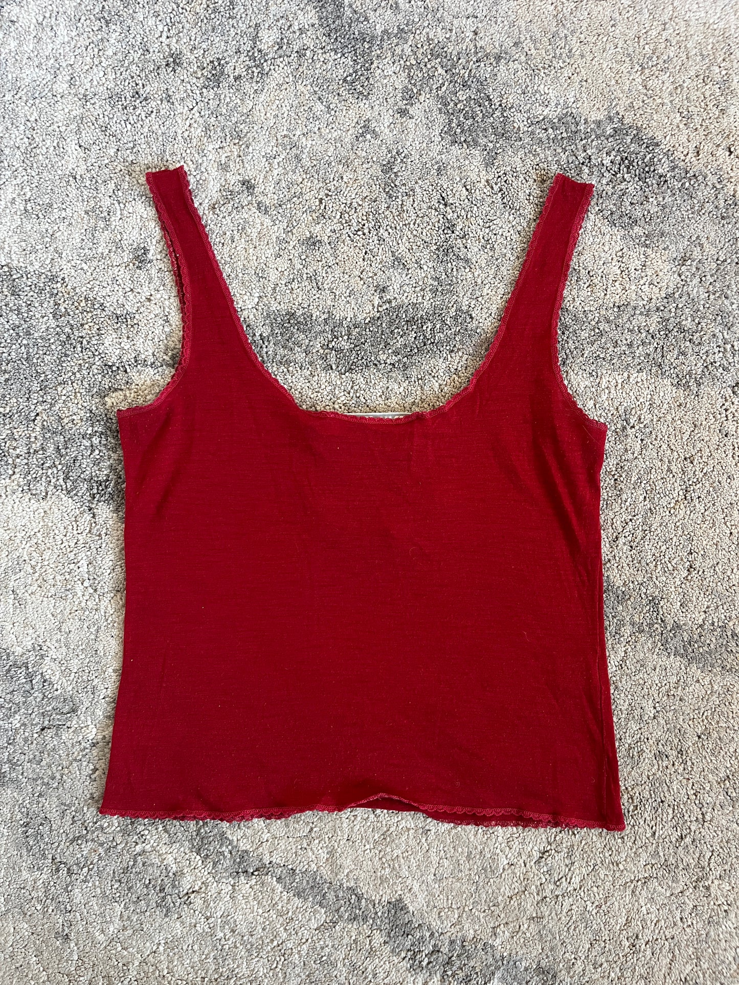Miu Miu 1990's wool tank top