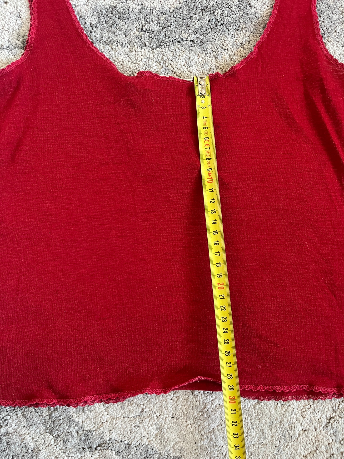 Miu Miu 1990's wool tank top