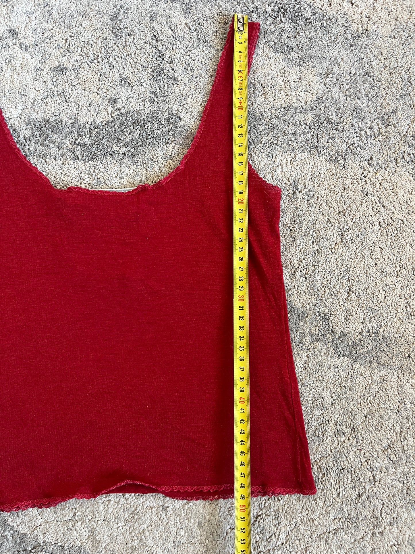 Miu Miu 1990's wool tank top