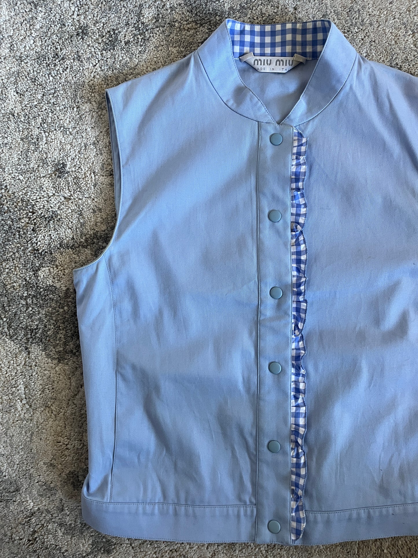 Miu Miu SS2000 cotton vest