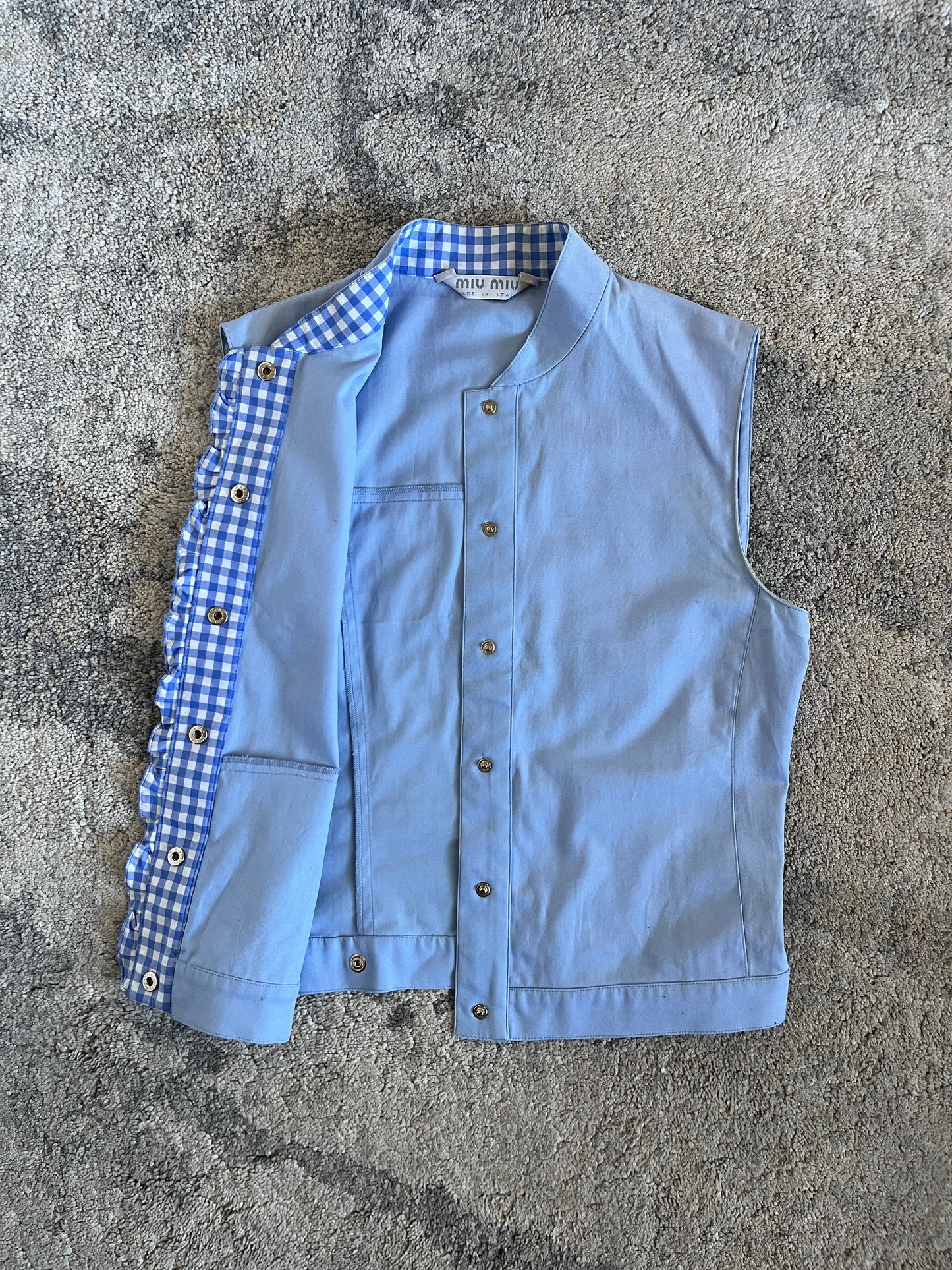Miu Miu SS2000 cotton vest