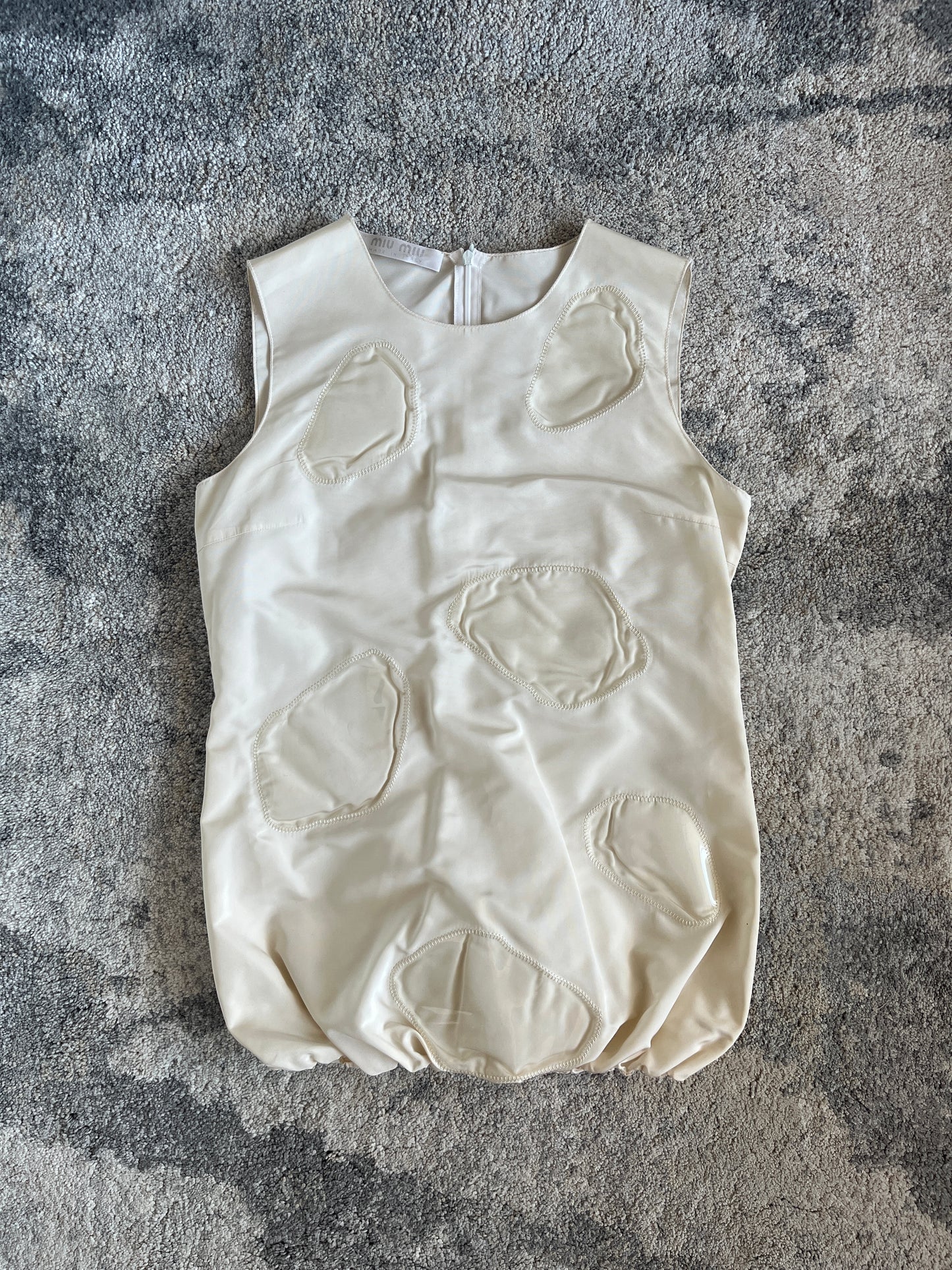 Miu Miu SS1998 nylon patches tank top