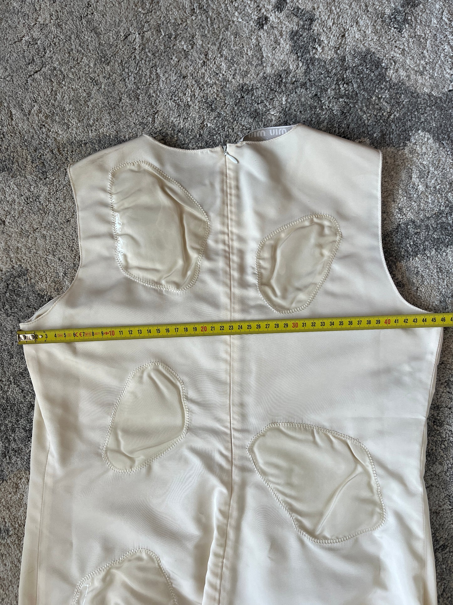 Miu Miu FW1998 nylon patches tank top