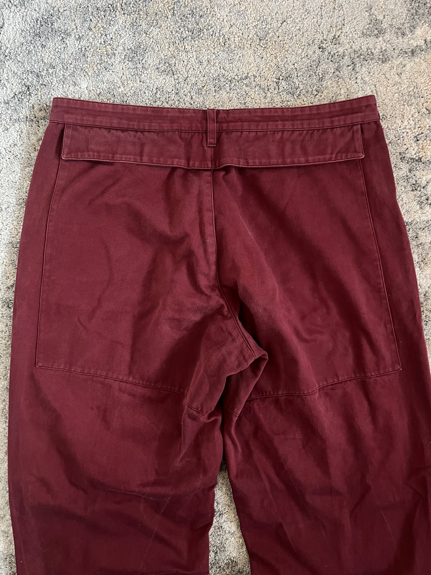 Prada SS1999 double knee cotton pant