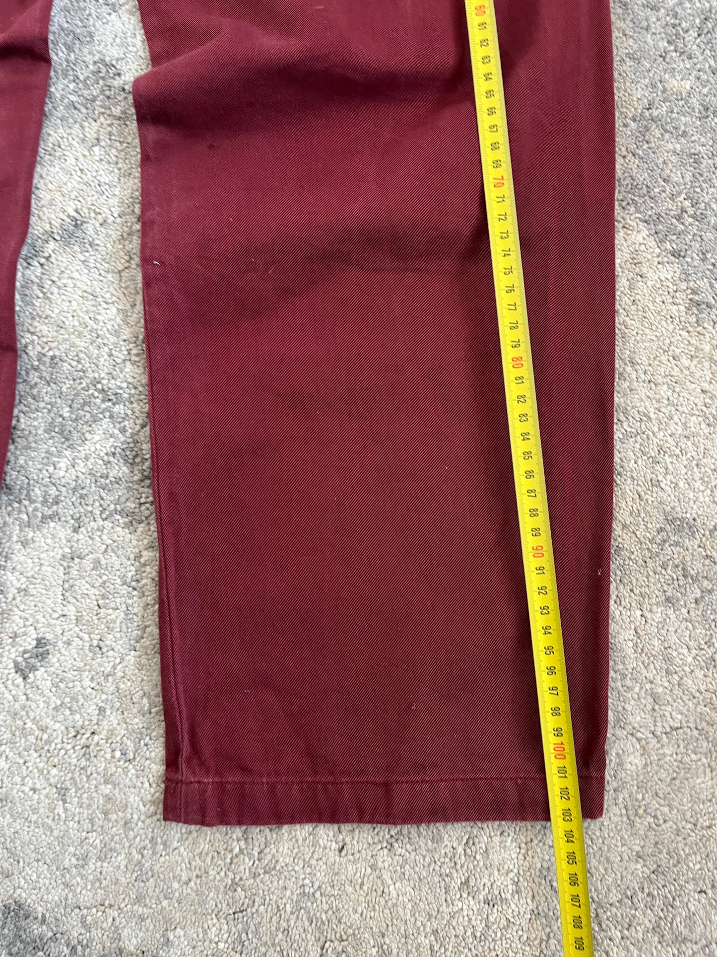 Prada SS1999 double knee cotton pant