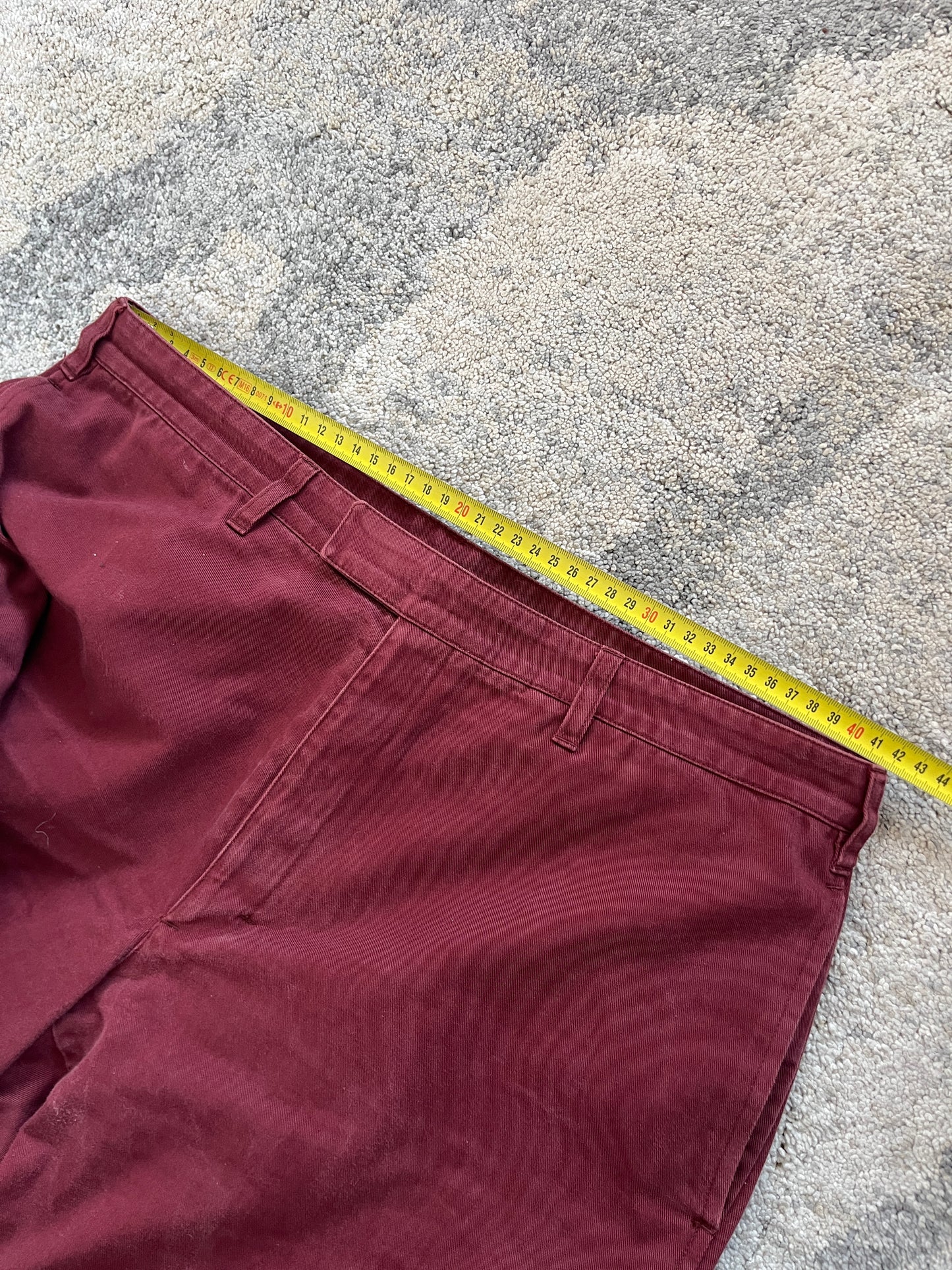 Prada SS1999 double knee cotton pant