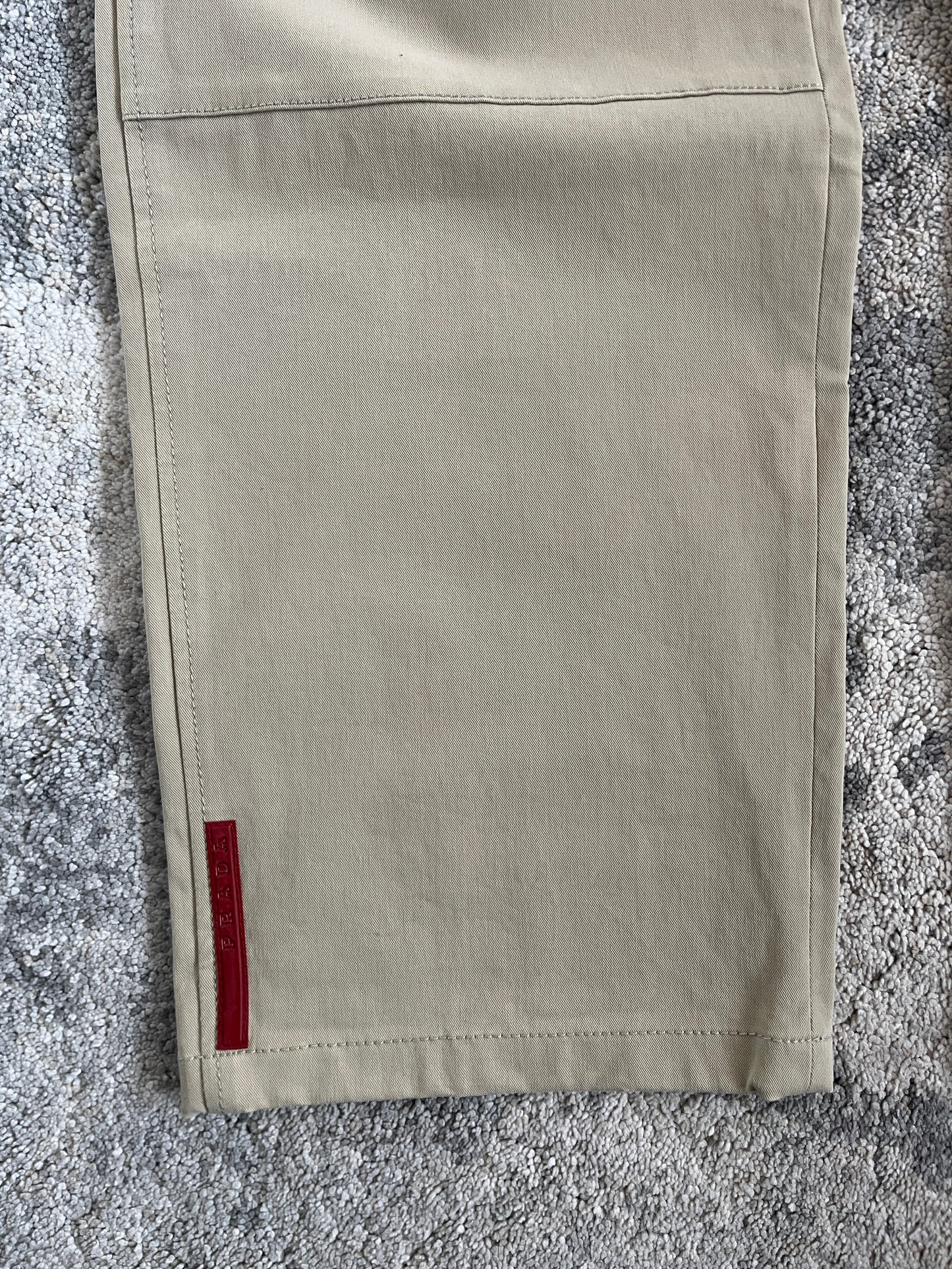Prada 2000's double knee pant