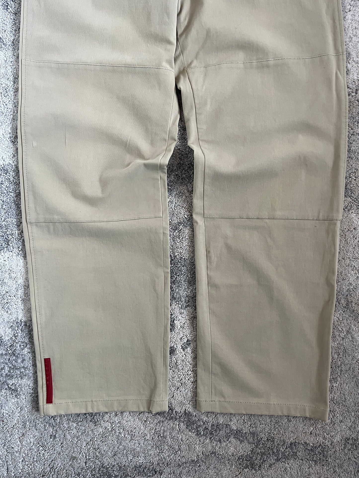 Prada 2000's double knee pant