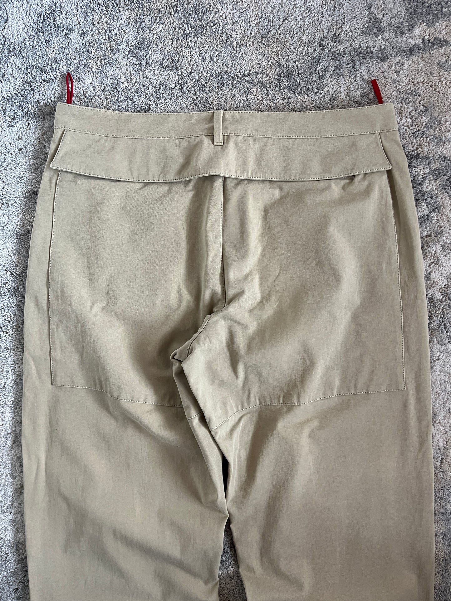 Prada 2000's double knee pant