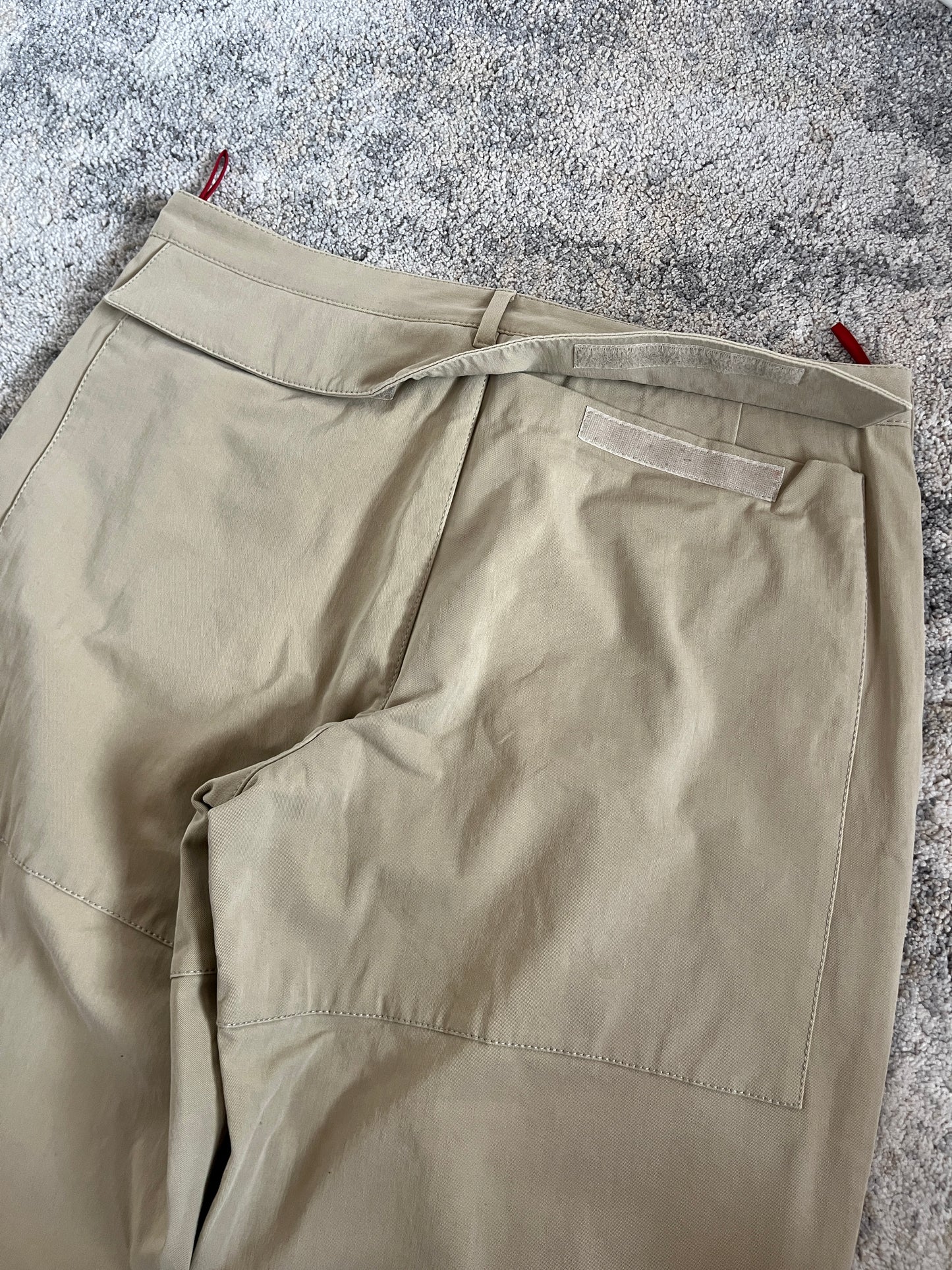 Prada 2000's double knee pant