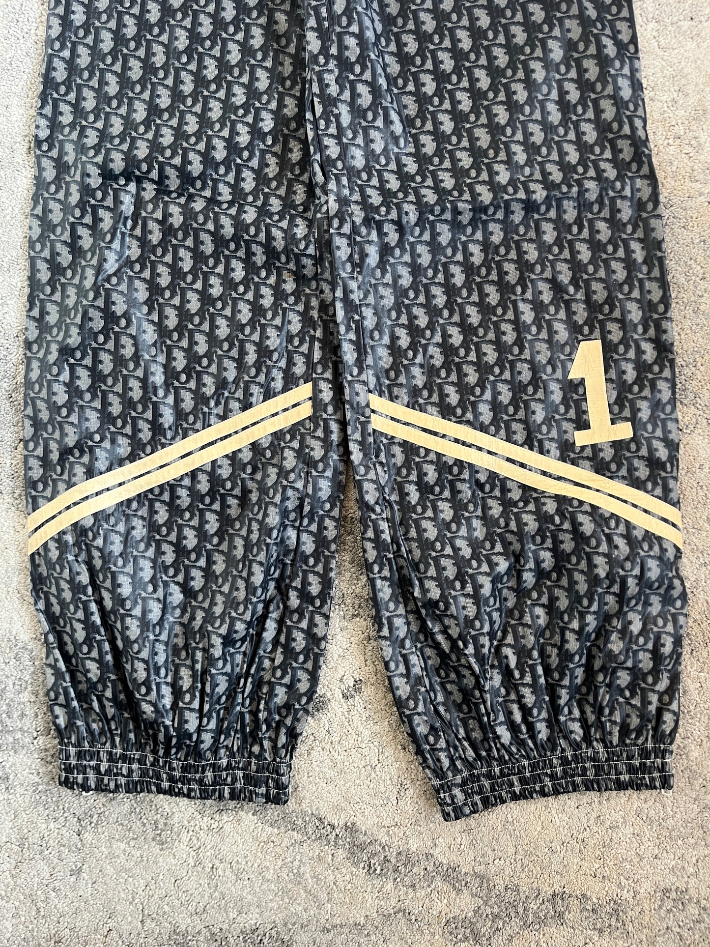 Christian Dior SS2002 monogram nylon pants