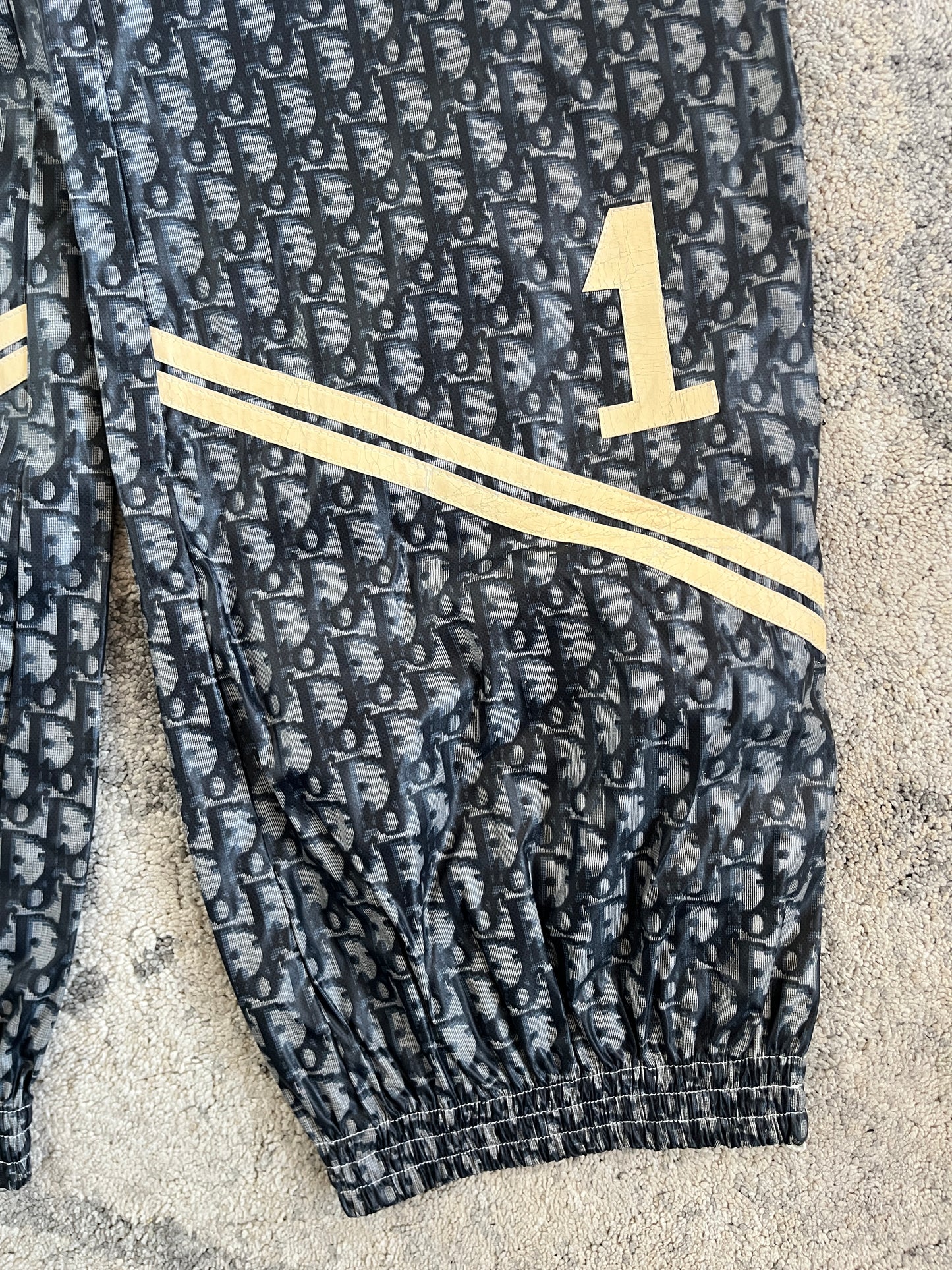 Christian Dior SS2002 monogram nylon pants