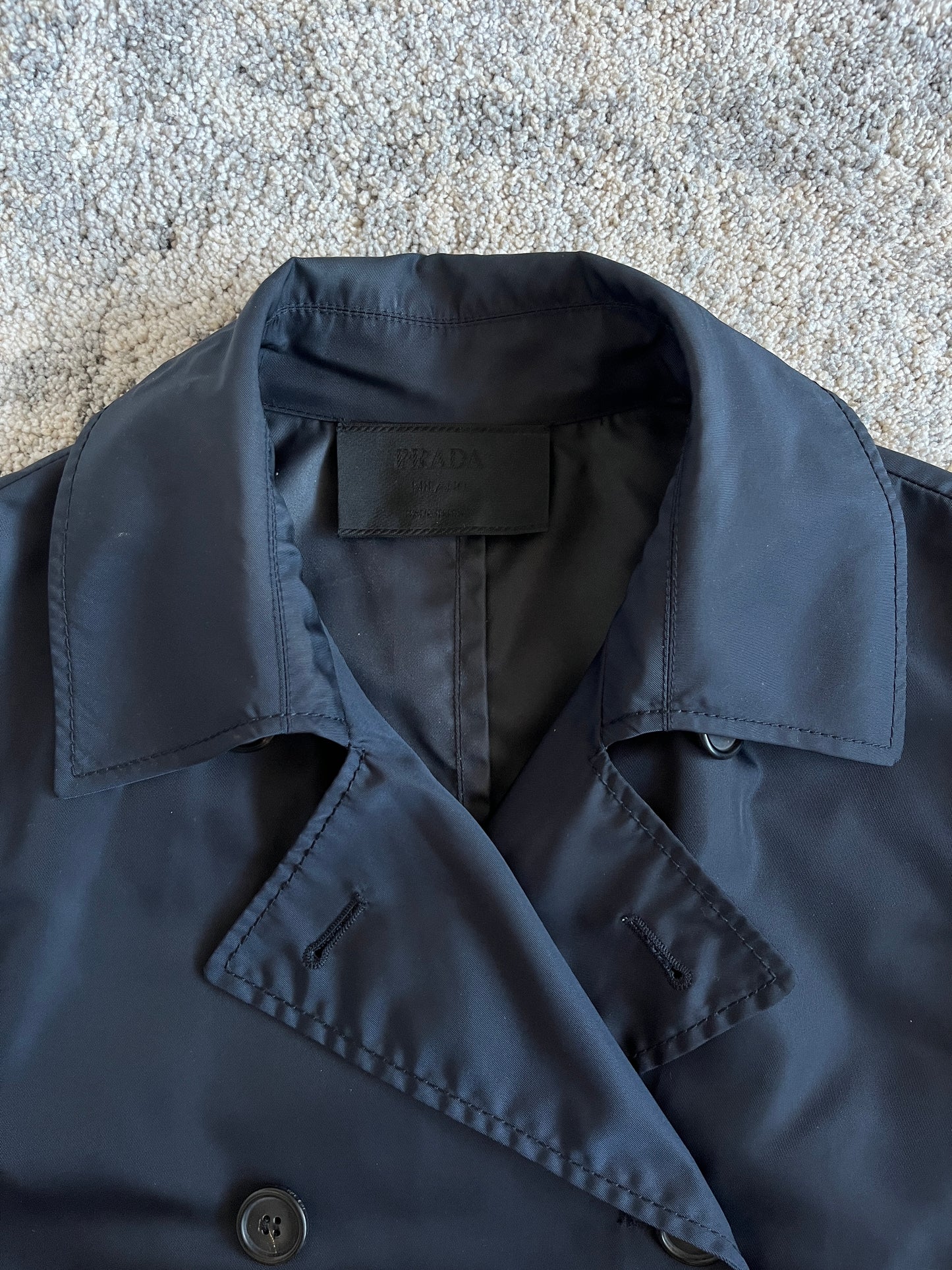 Prada 2000's nylon trench