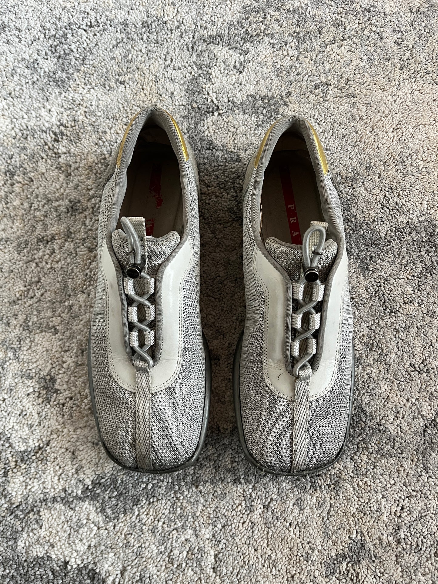 Prada SS2000 mesh trainers