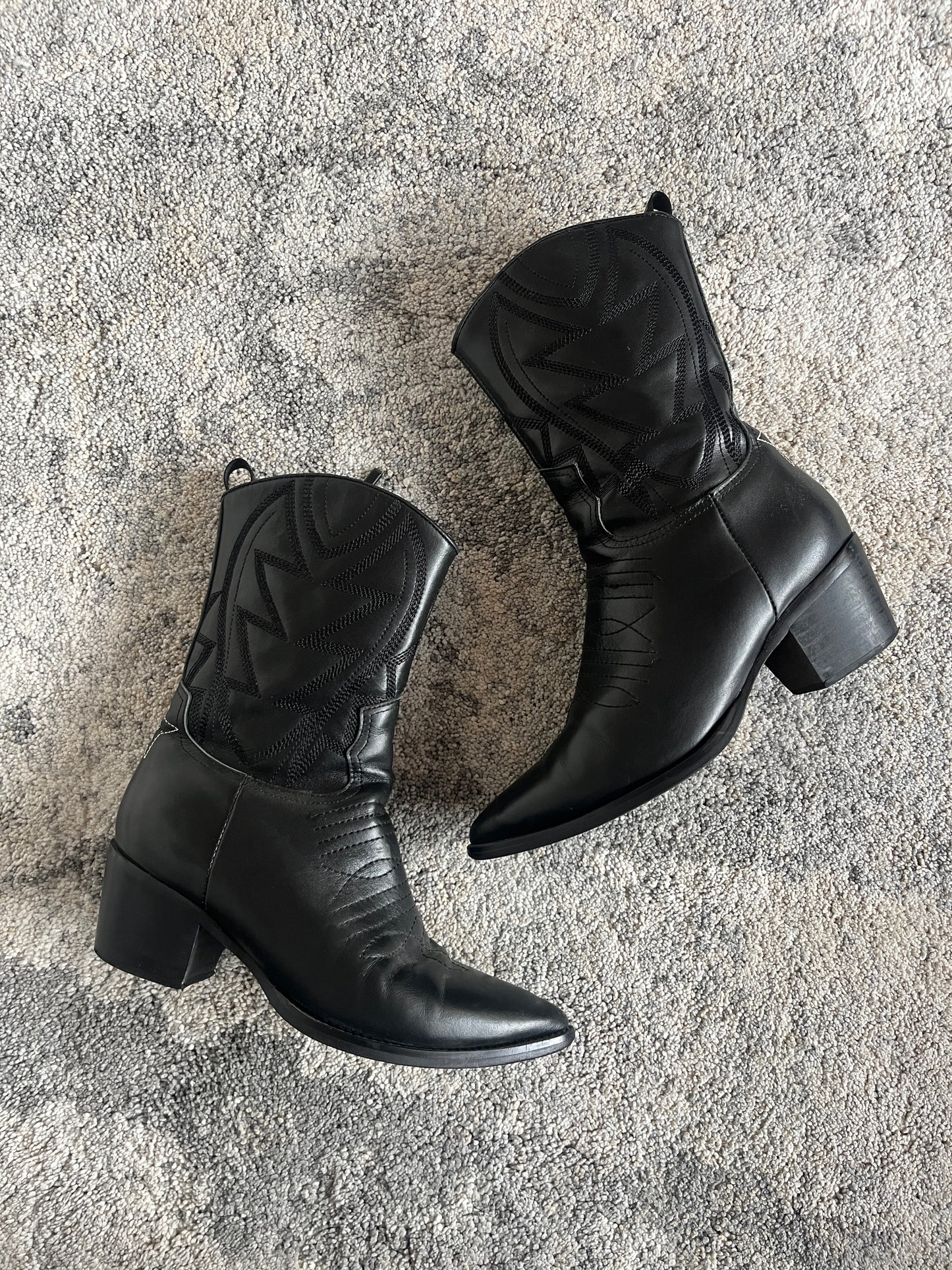 Dior 2000's leather santiag "J'ADIOR"
