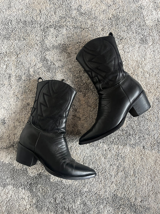 Dior 2000's leather santiag "J'ADIOR"