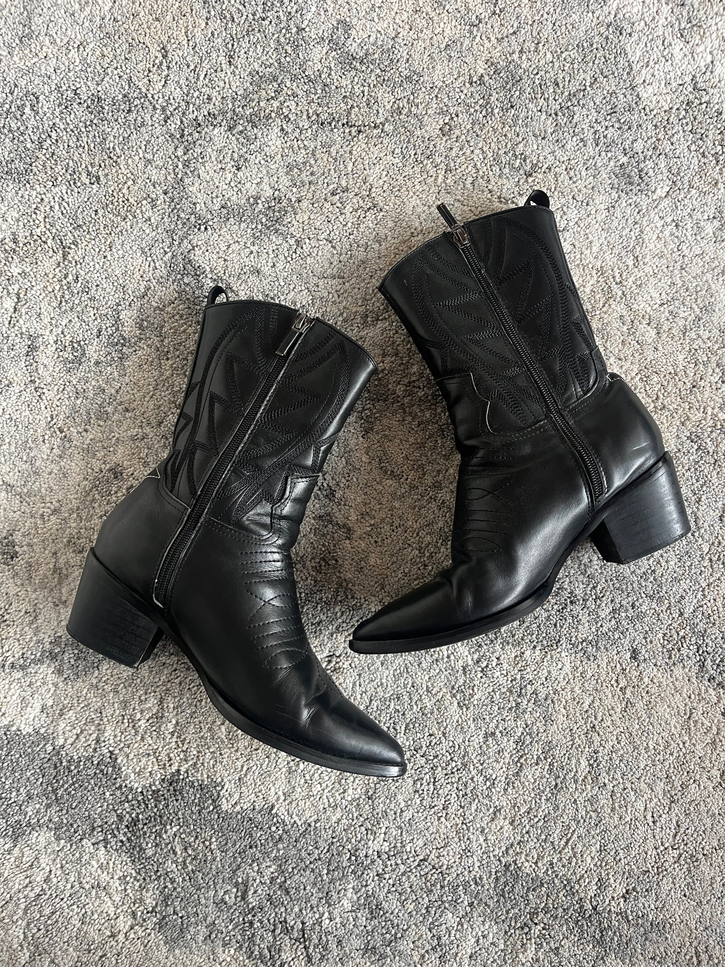 Dior 2000's leather santiag "J'ADIOR"